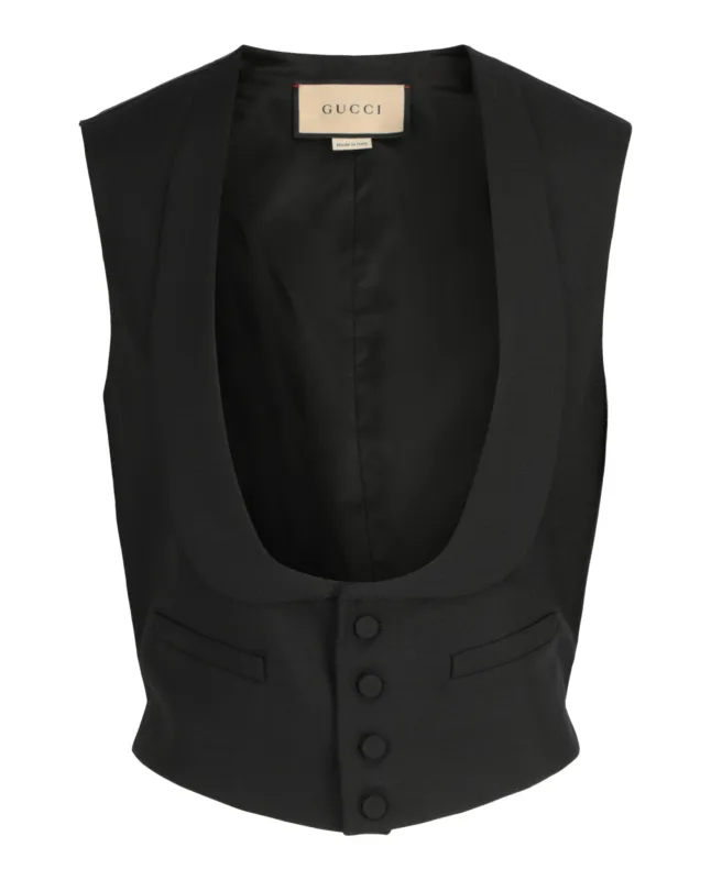Gucci Wool Tailored Vest sold by Zulily
