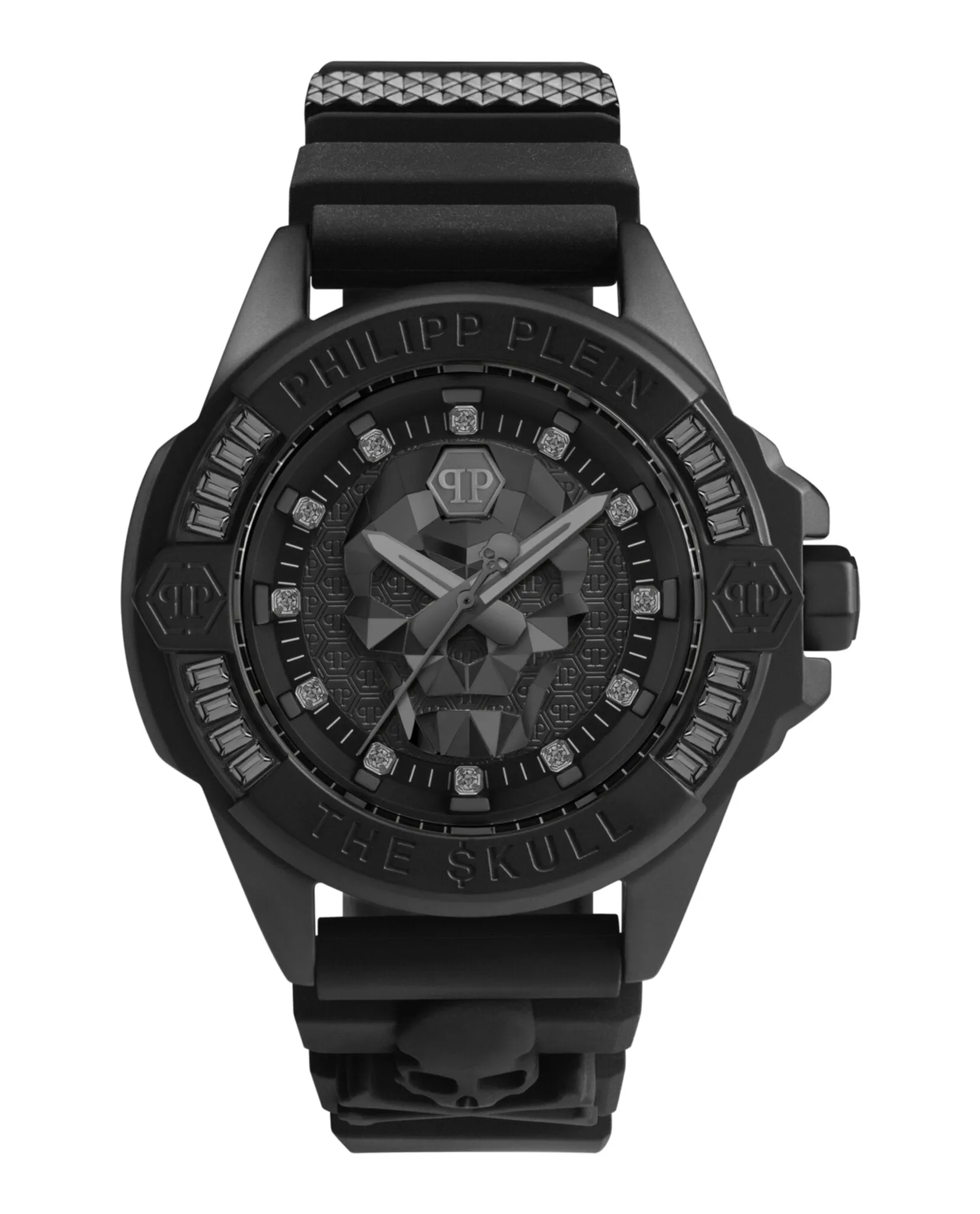 Philipp Plein The $kull Genderless Crystal Watch sold by Zulily