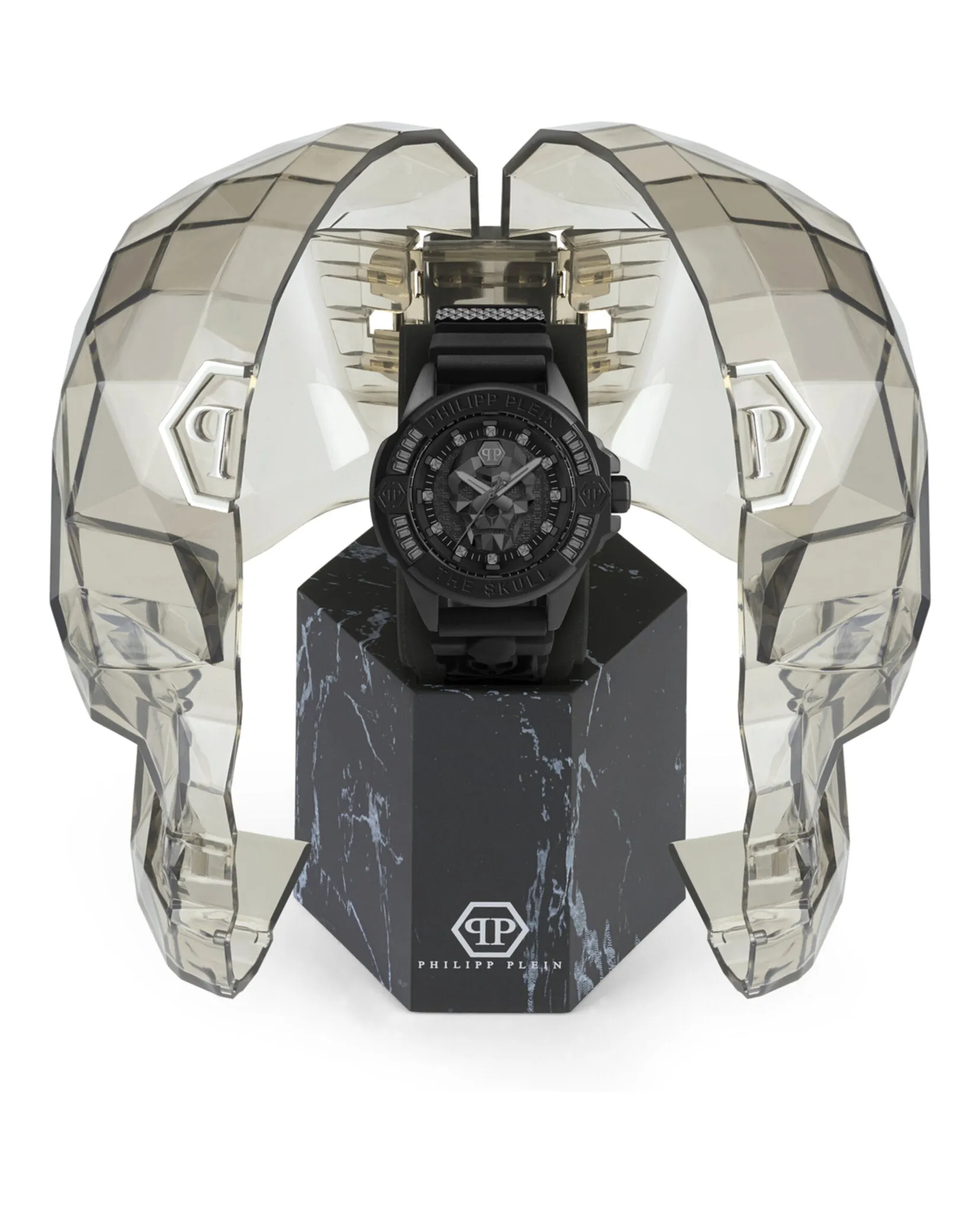 Philipp Plein The $kull Genderless Crystal Watch sold by Zulily product image thumbnail 4
