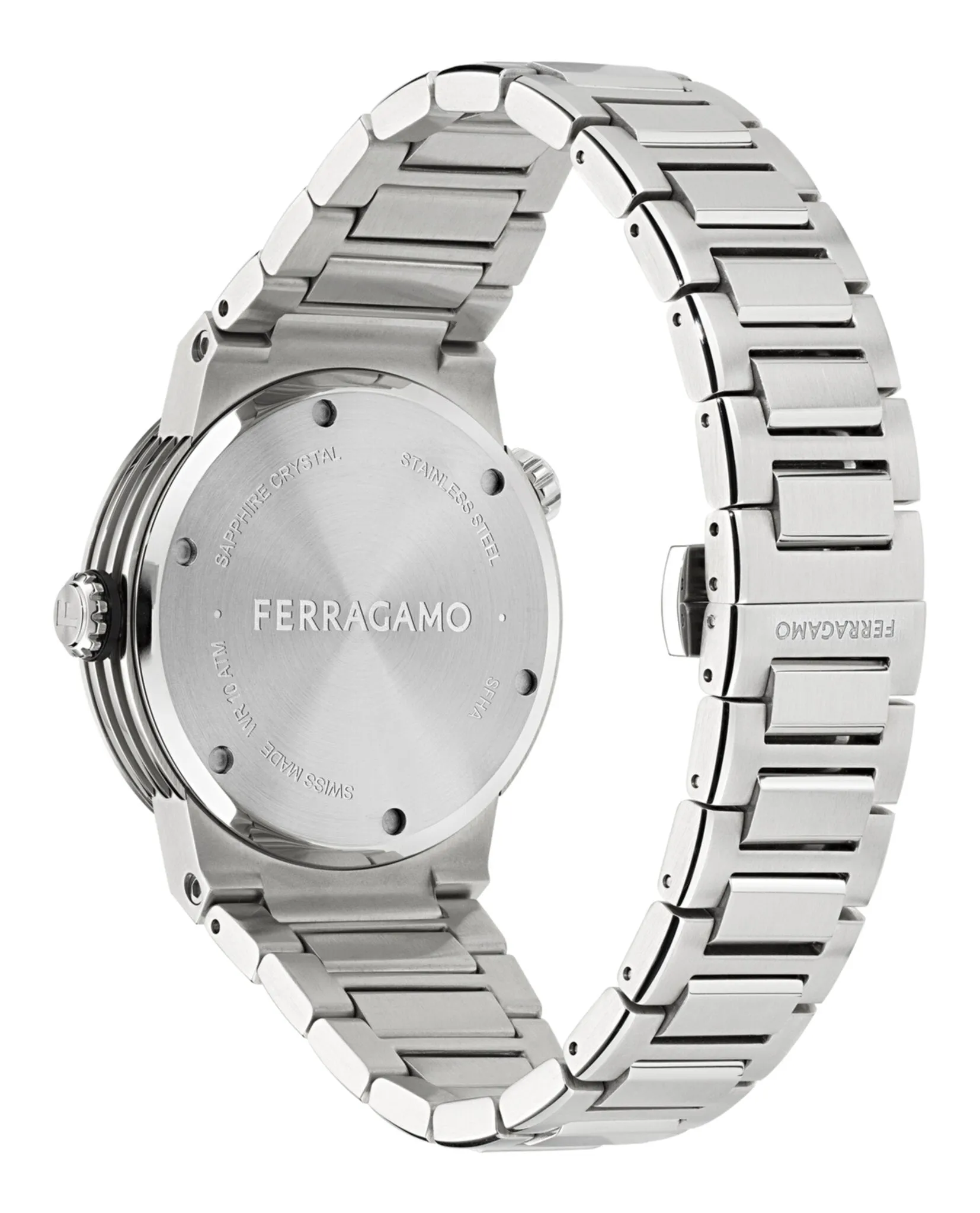 Ferragamo F-80 GMT Worldtime Bracelet Watch sold by Zulily product image thumbnail 3