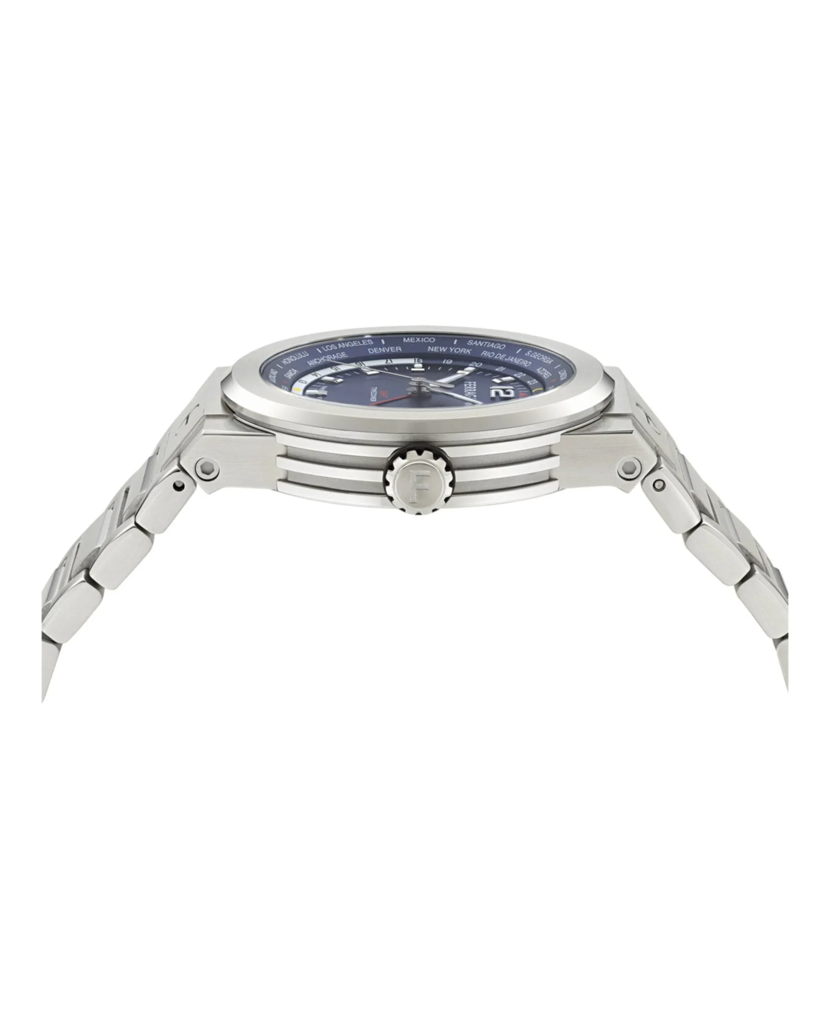 Ferragamo F-80 GMT Worldtime Bracelet Watch sold by Zulily product image thumbnail 2