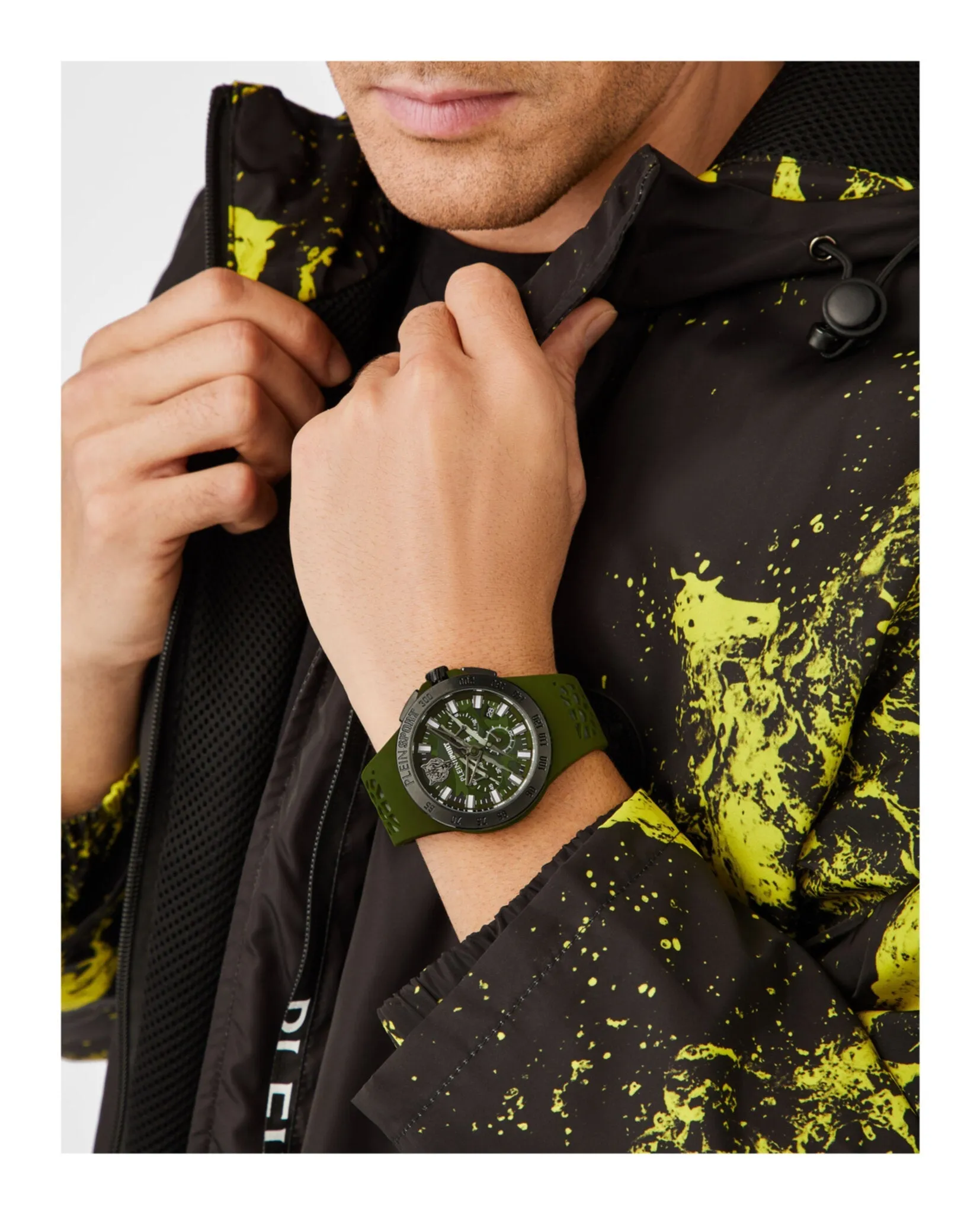 Plein Sport Thunderstorm Chrono Silicone Watch sold by Zulily product image thumbnail 5