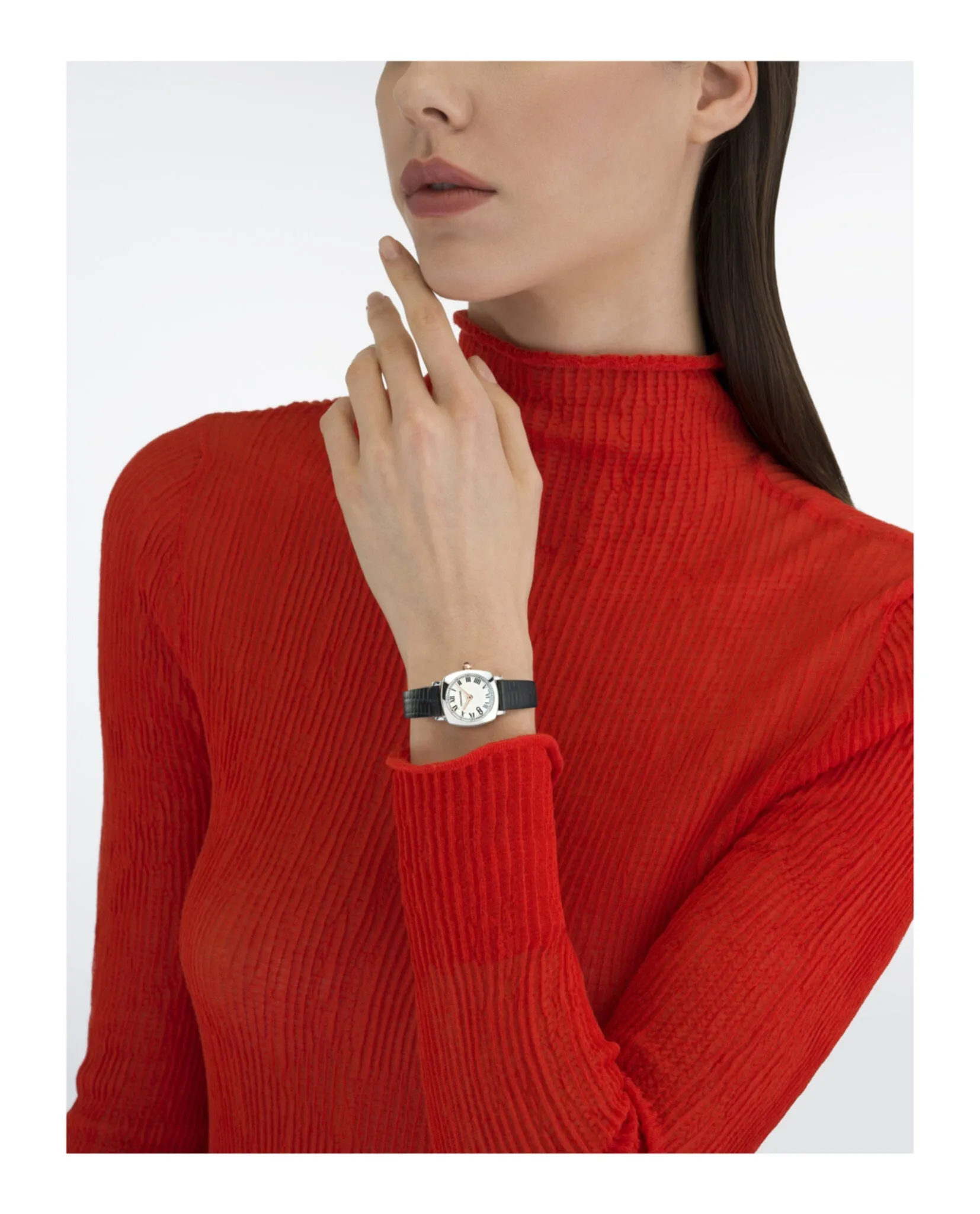 Ferragamo Soft Square Leather Watch sold by Zulily product image thumbnail 5
