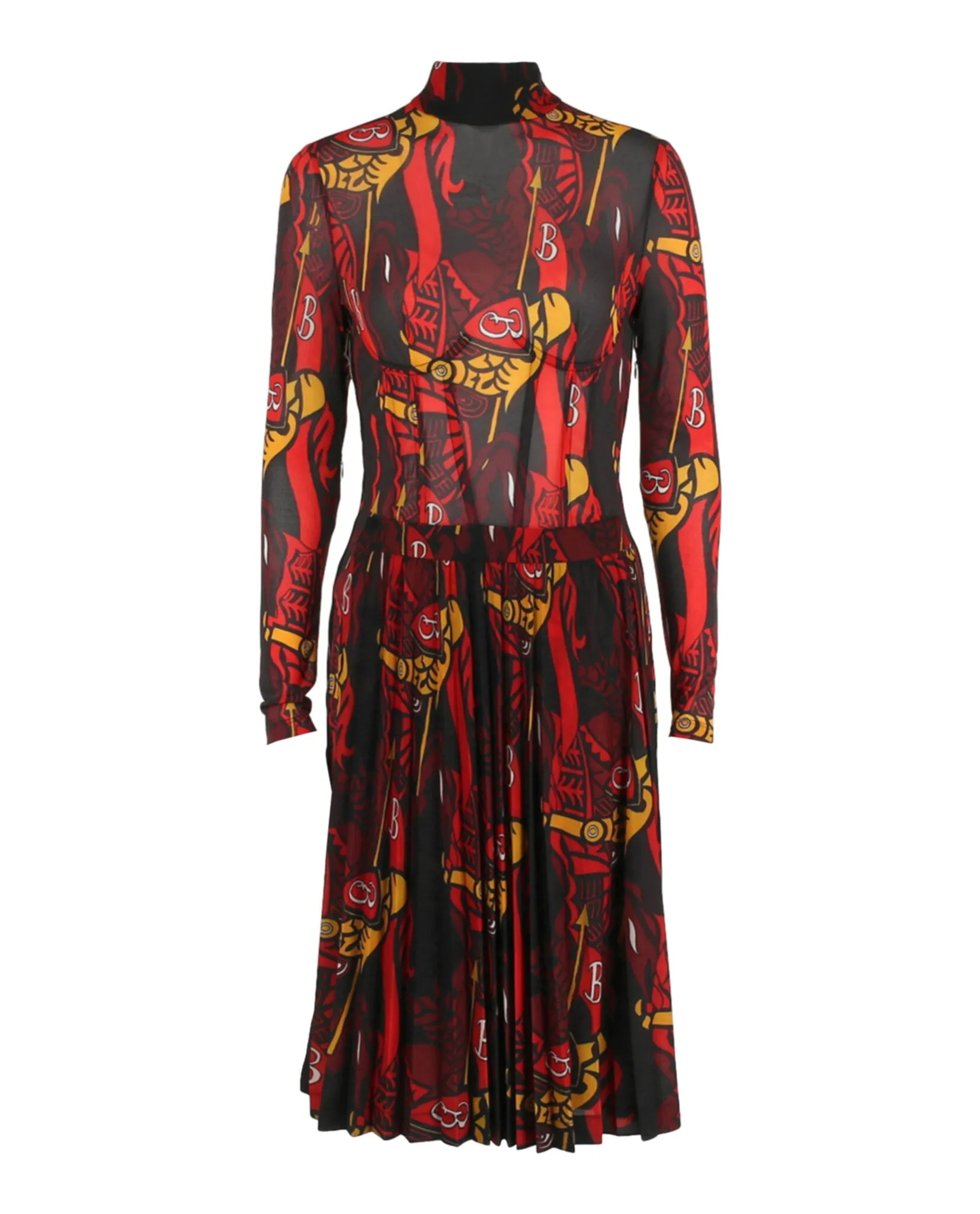 Burberry Long Sleeve Trapeze Dress sold by Zulily