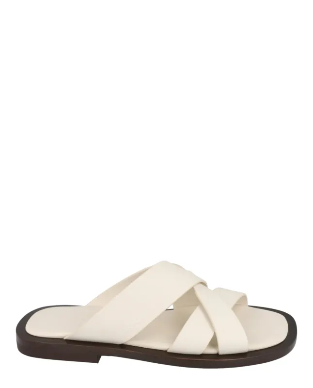 Ferragamo Forino Leather Sandals sold by Zulily