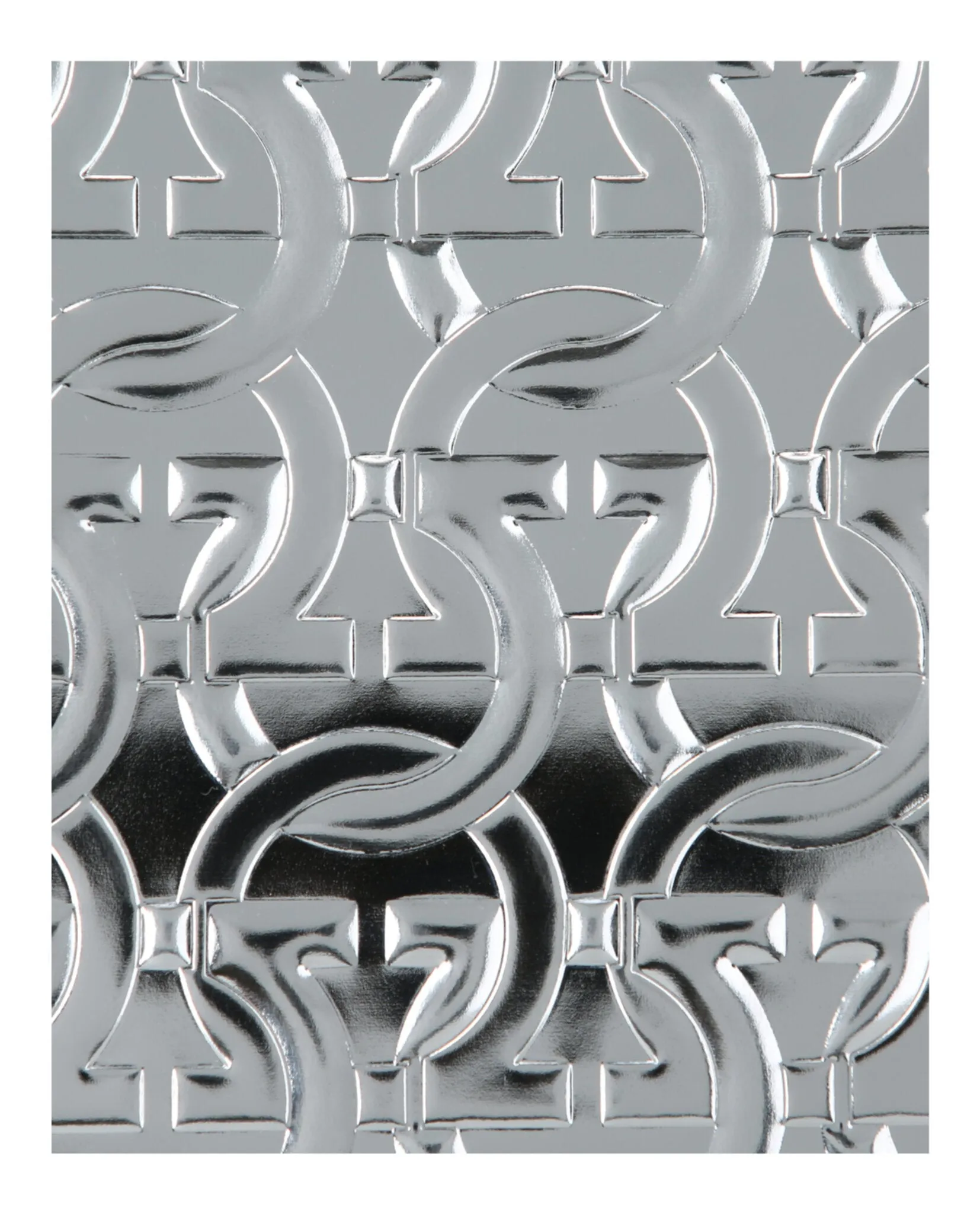 Ferragamo Brooklyn Monogram Metallic Leather Tote sold by Zulily product image thumbnail 3