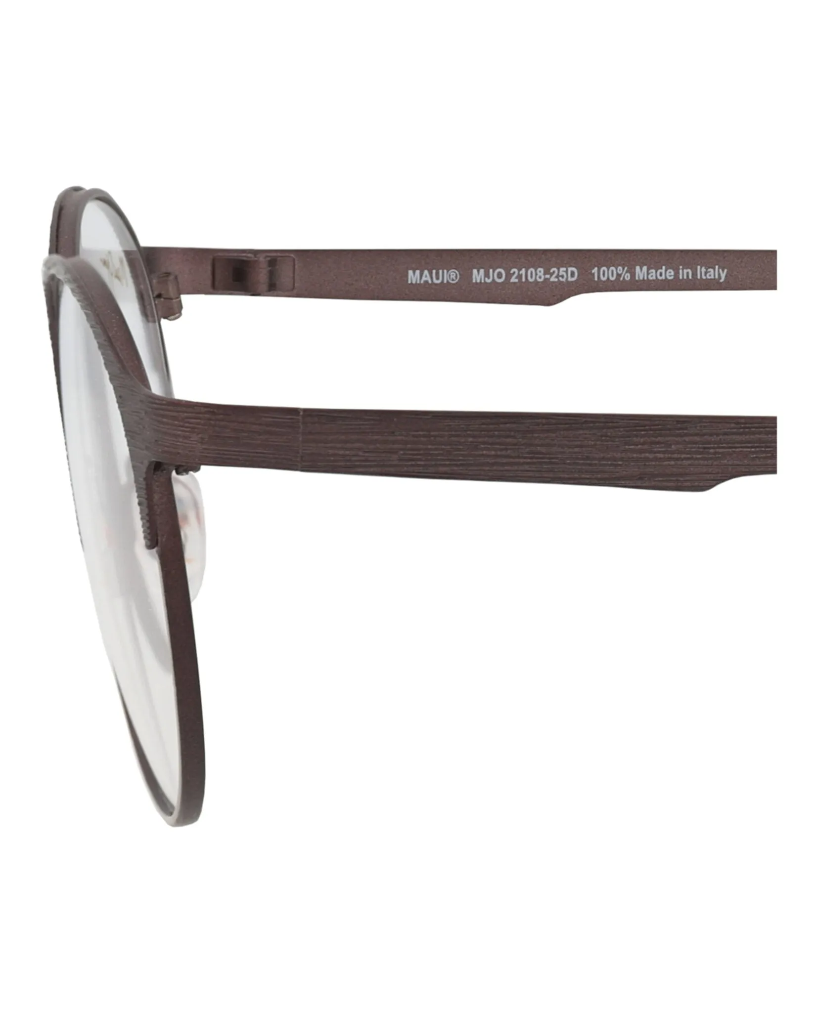 Maui Jim Round-Frame Stainless Steel Optical Frames sold by Zulily product image thumbnail 4