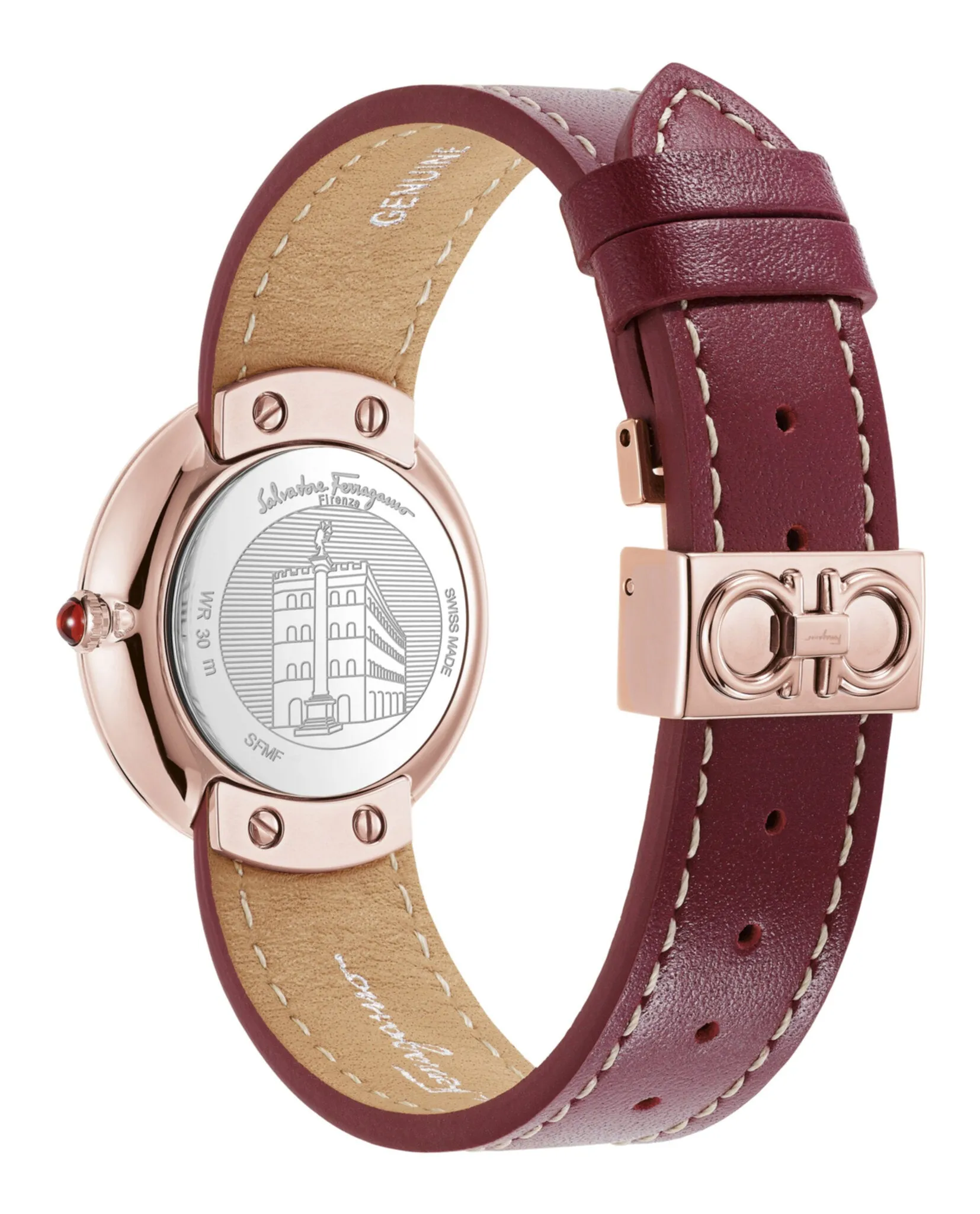 Ferragamo Chic Leather Watch sold by Zulily product image thumbnail 3