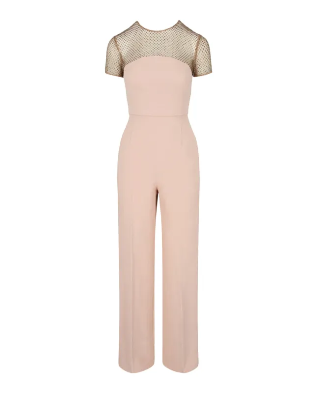 Stella McCartney Crystal-Embellished Short Sleeve Jumpsuit sold by Zulily