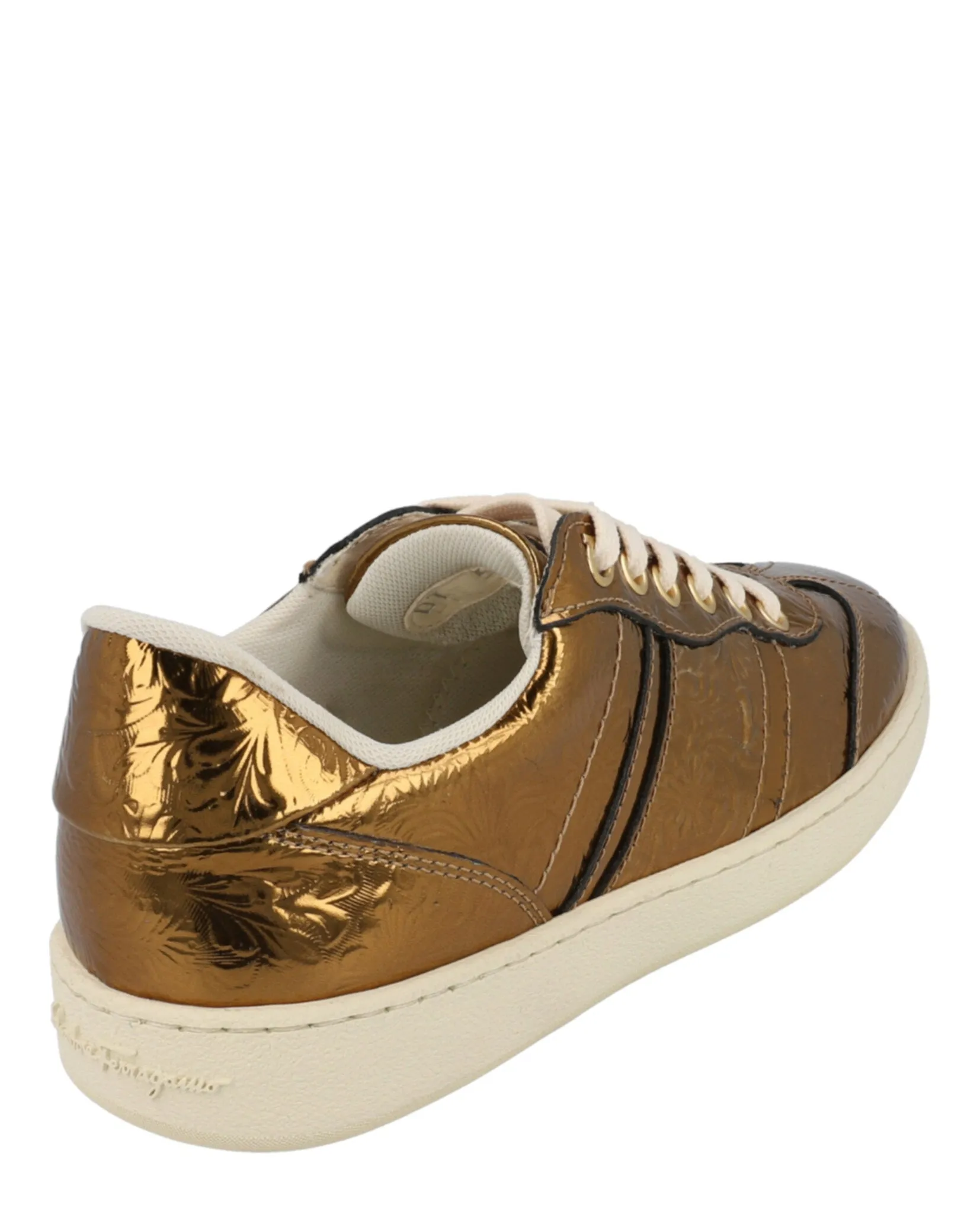 Ferragamo Faith Metallic Sneakers sold by Zulily product image thumbnail 3