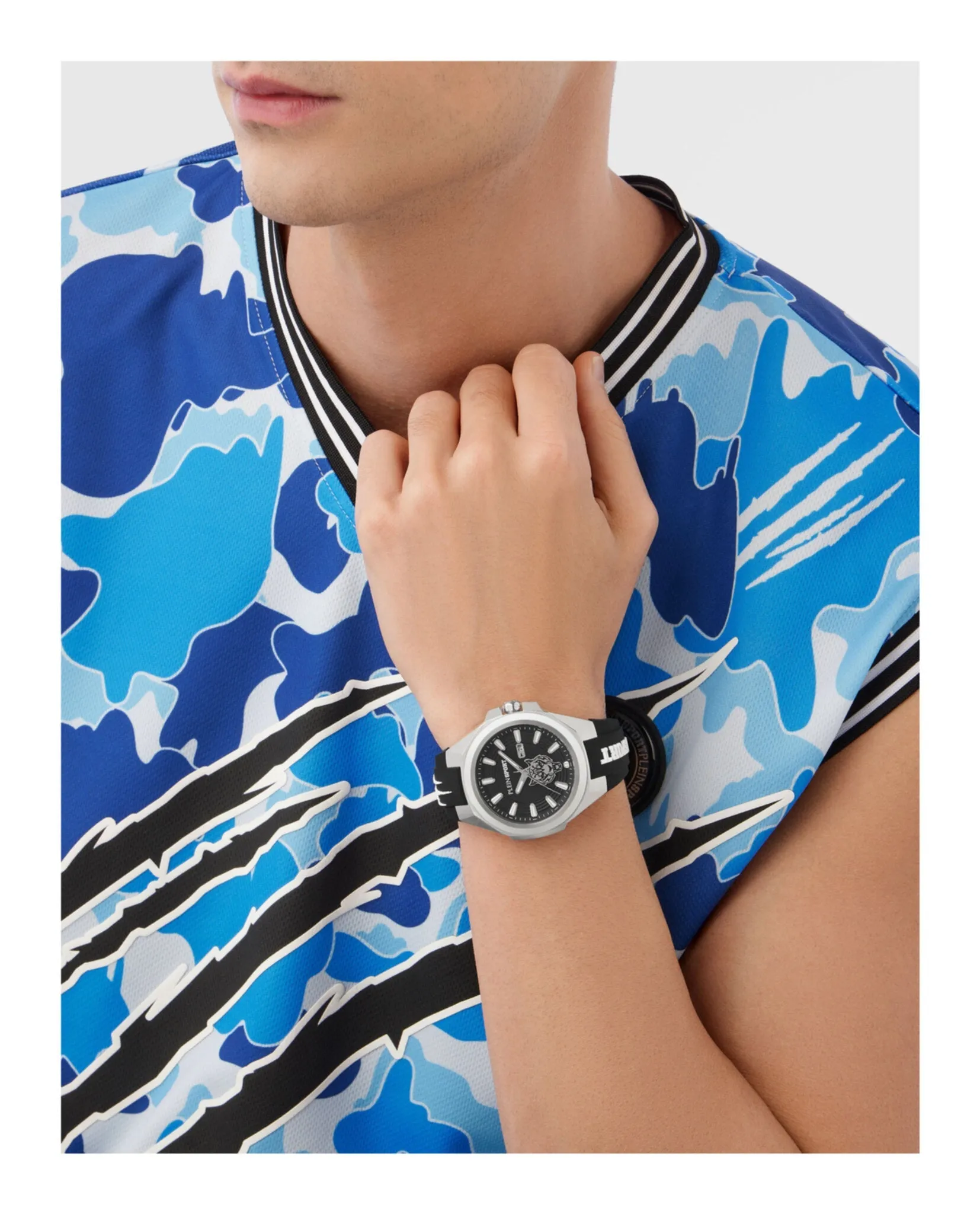 Plein Sport Tigermaster Silicone Watch sold by Zulily product image thumbnail 5