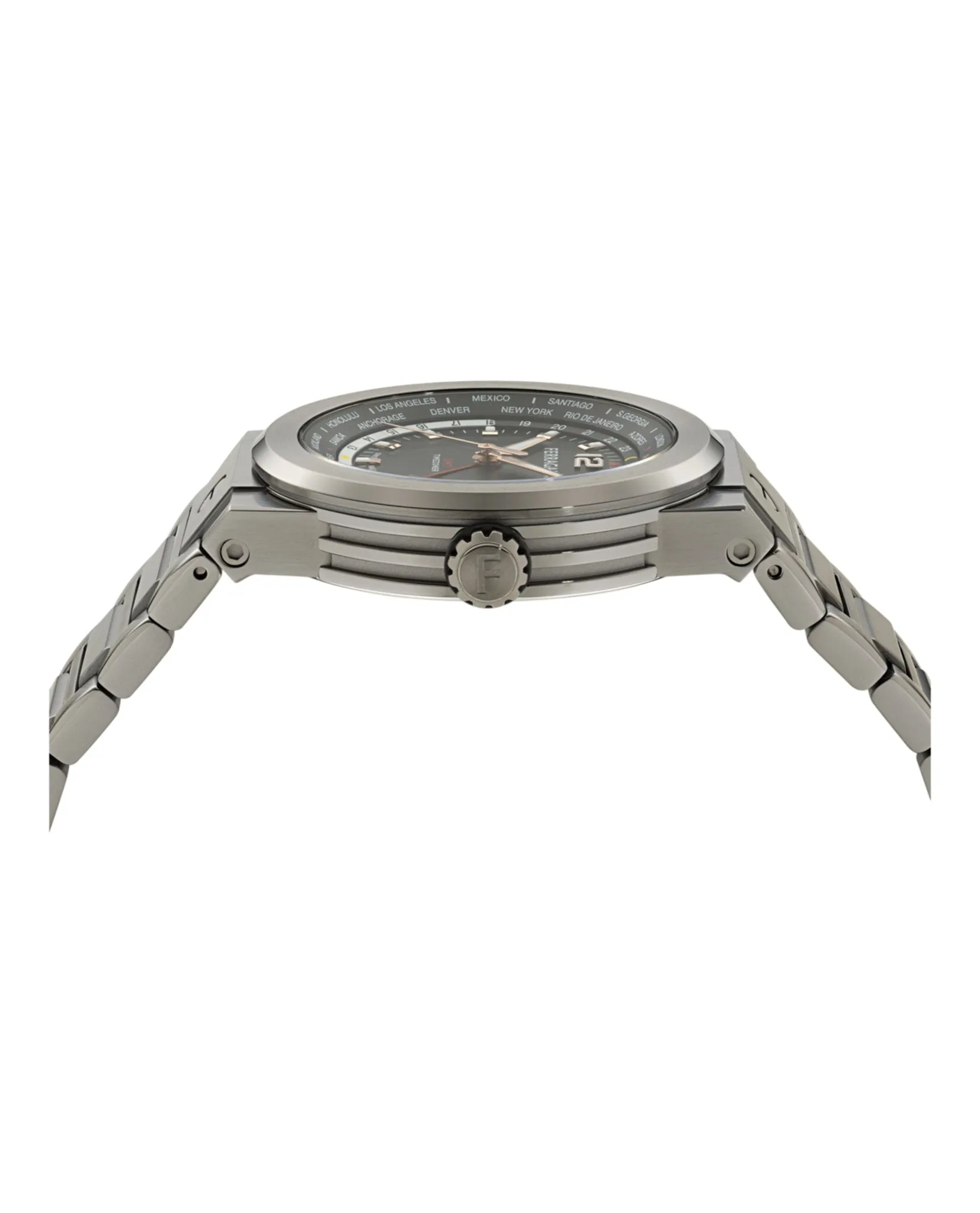 Ferragamo F-80 GMT Worldtime Bracelet Watch sold by Zulily product image thumbnail 2