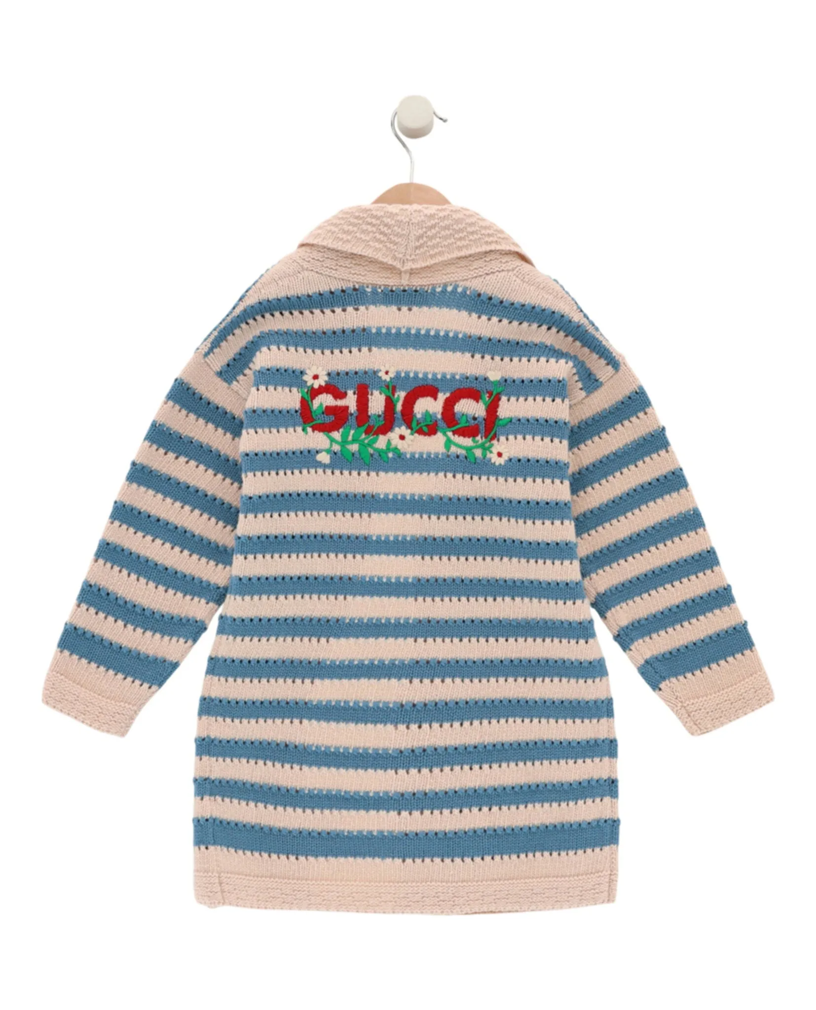 Gucci Embroidered Logo Knit Cardigan sold by Zulily product image thumbnail 2