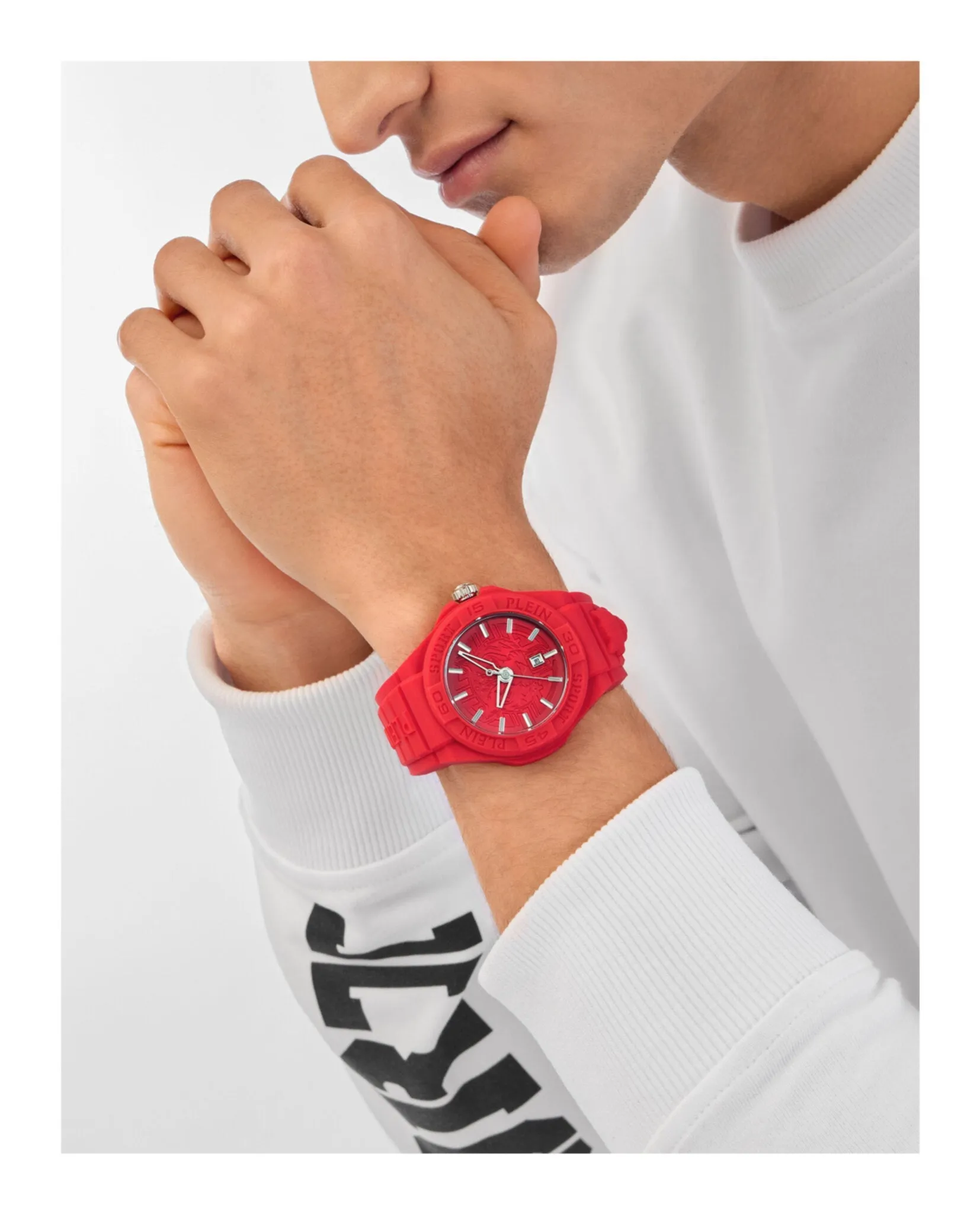 Plein Sport New Fearless Silicone Watch sold by Zulily product image thumbnail 5