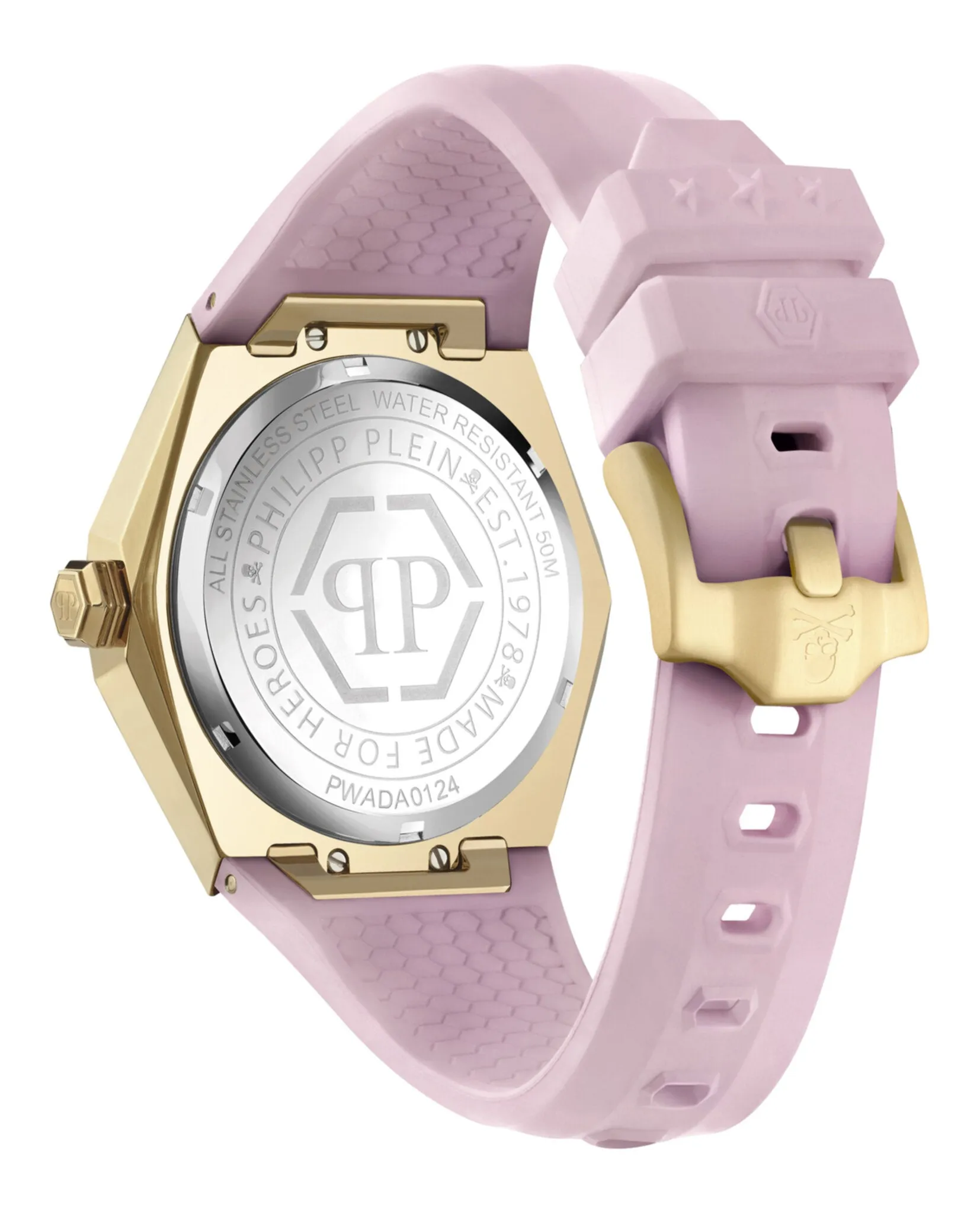 Philipp Plein The $kull Spikes Silicone Watch sold by Zulily product image thumbnail 3