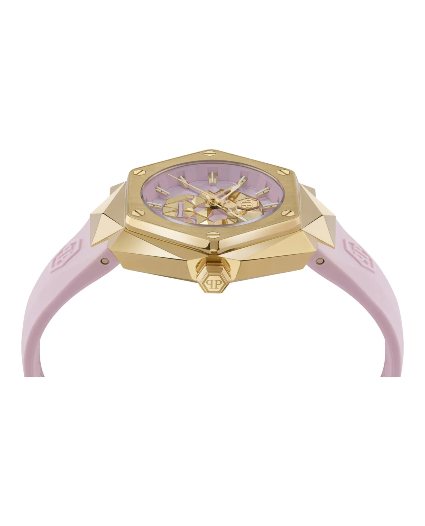 Philipp Plein The $kull Spikes Silicone Watch sold by Zulily product image thumbnail 2