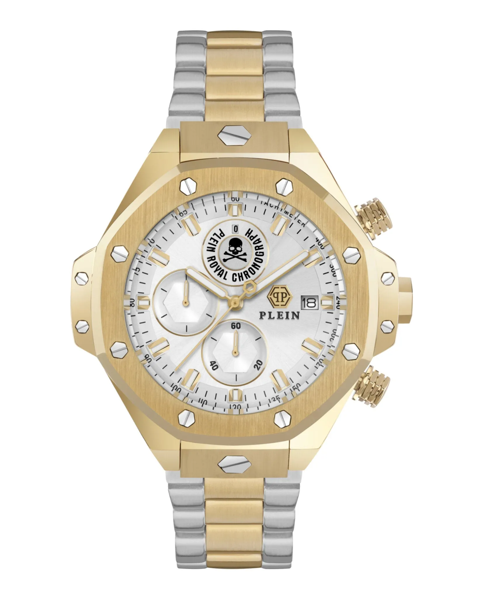 Philipp Plein Plein Chrono Royal Bracelet Watch sold by Zulily