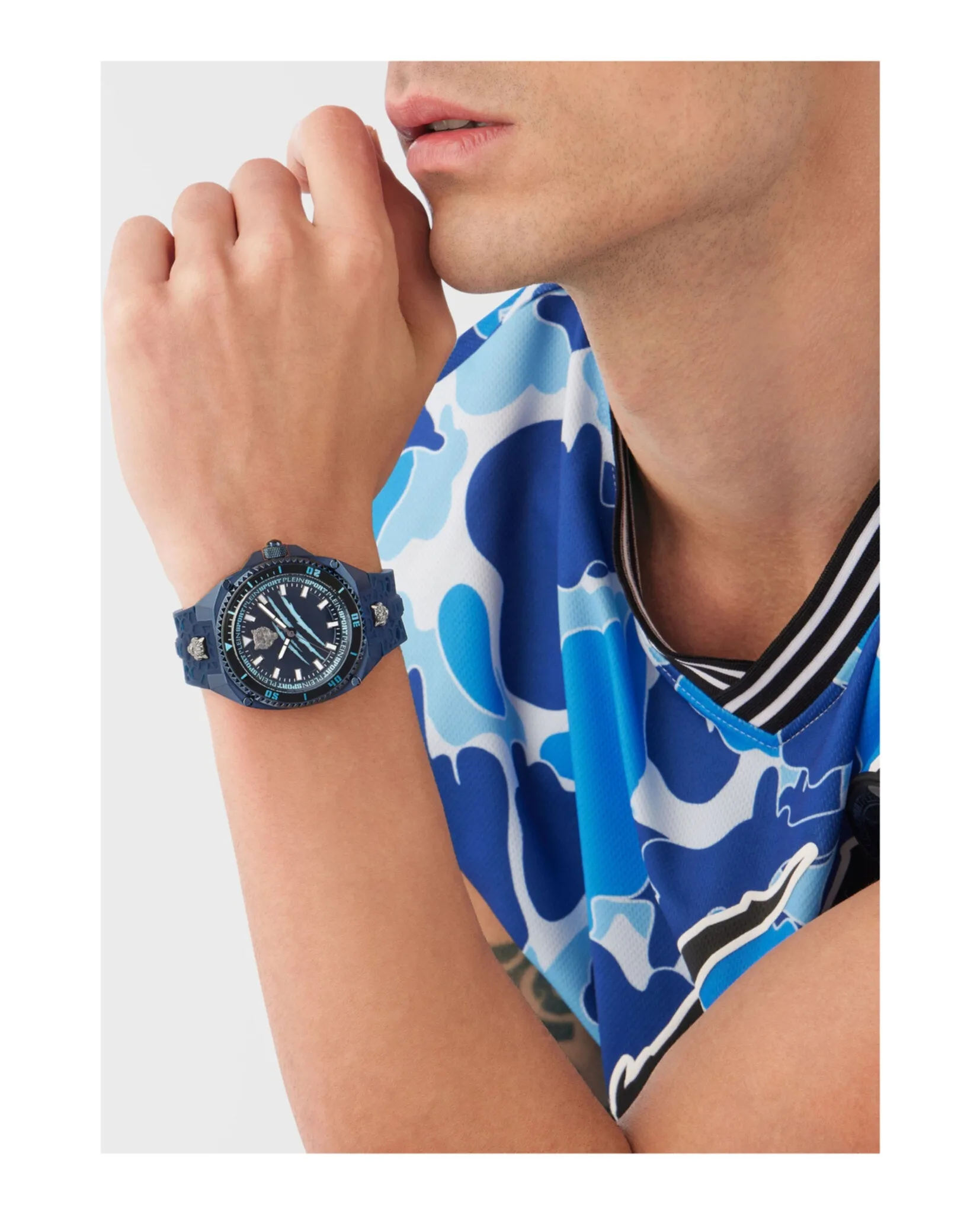 Plein Sport Thunder Force Silicone Watch sold by Zulily product image thumbnail 5