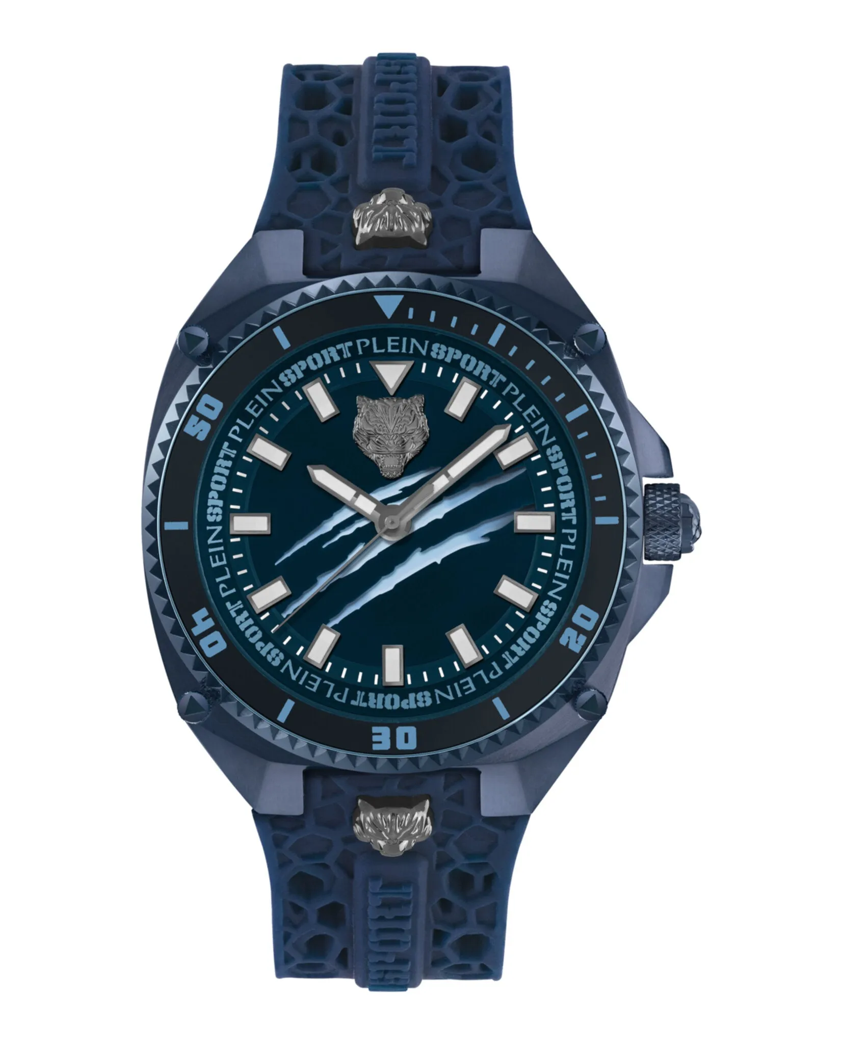 Plein Sport Thunder Force Silicone Watch sold by Zulily