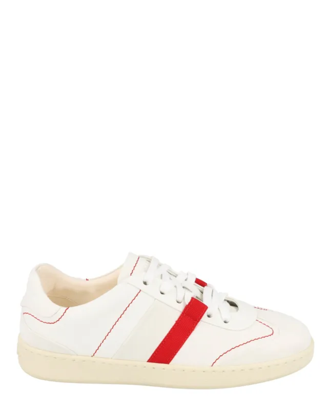 Ferragamo Garda Fresh Suede & Leather Sneakers sold by Zulily