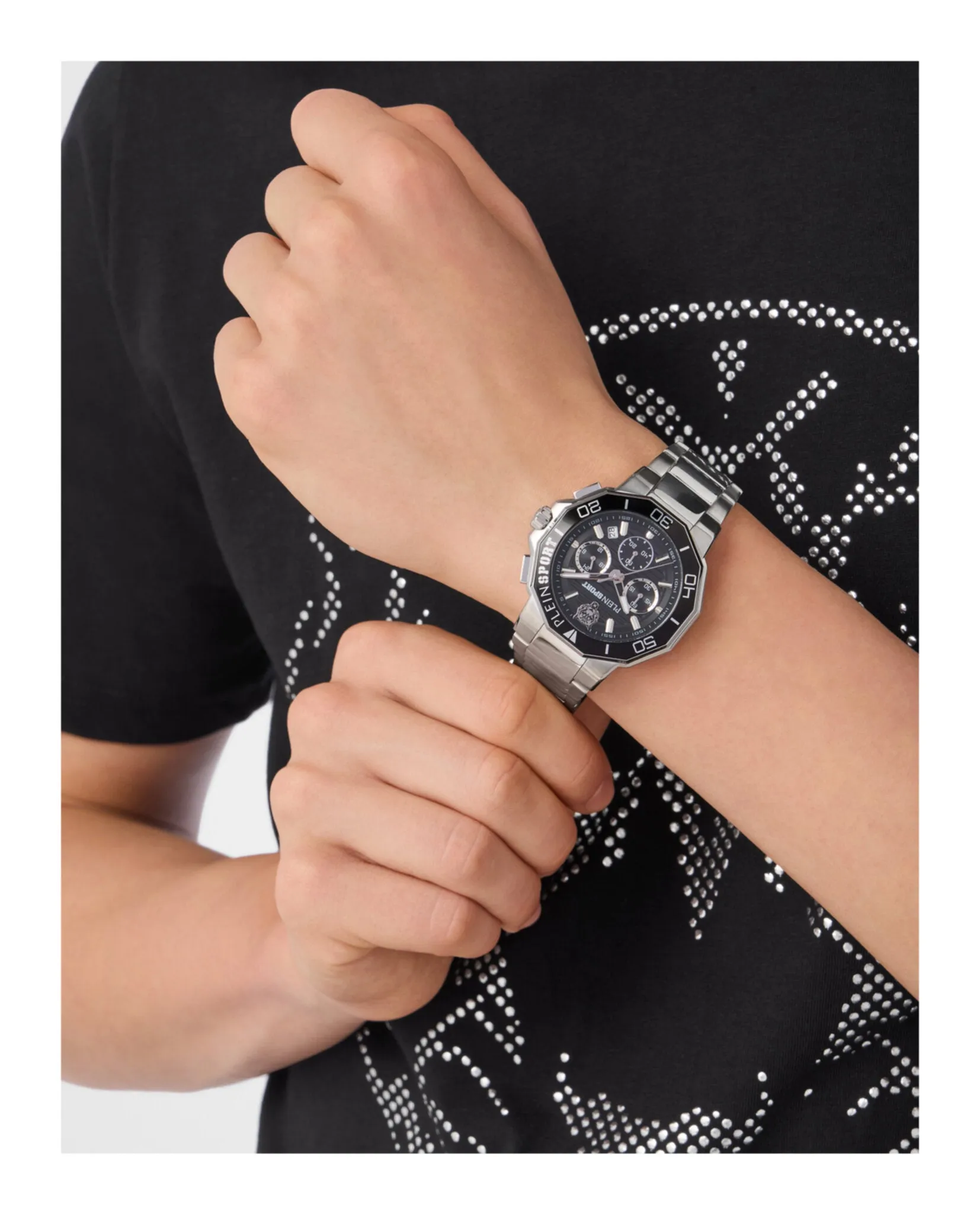 Plein Sport Titan Chronograph Watch sold by Zulily product image thumbnail 5