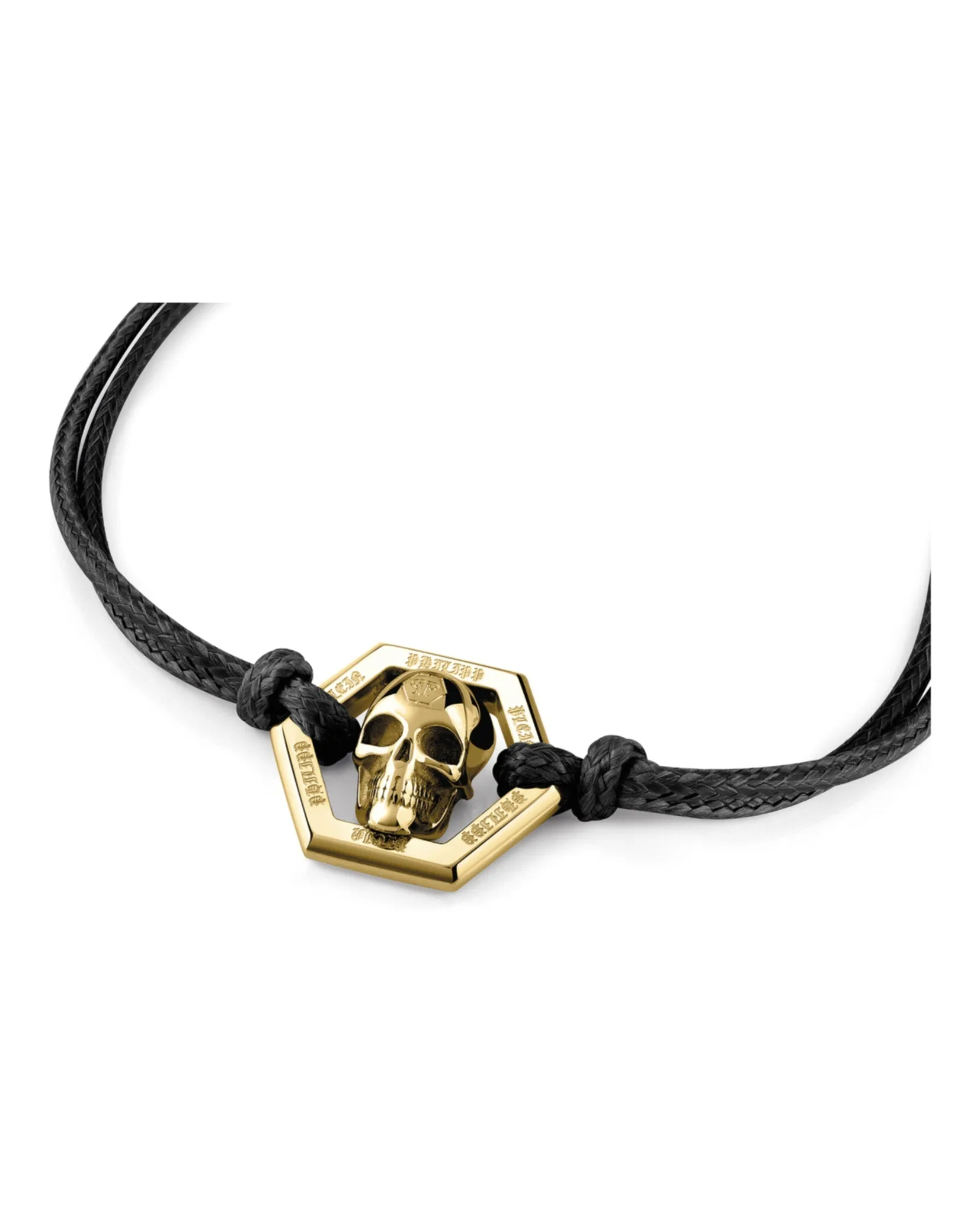 Philipp Plein Linked Cotton Cord Bracelet sold by Zulily product image thumbnail 2