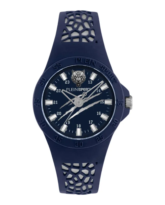 Plein Sport Thunderstorm Silicone Watch sold by Zulily