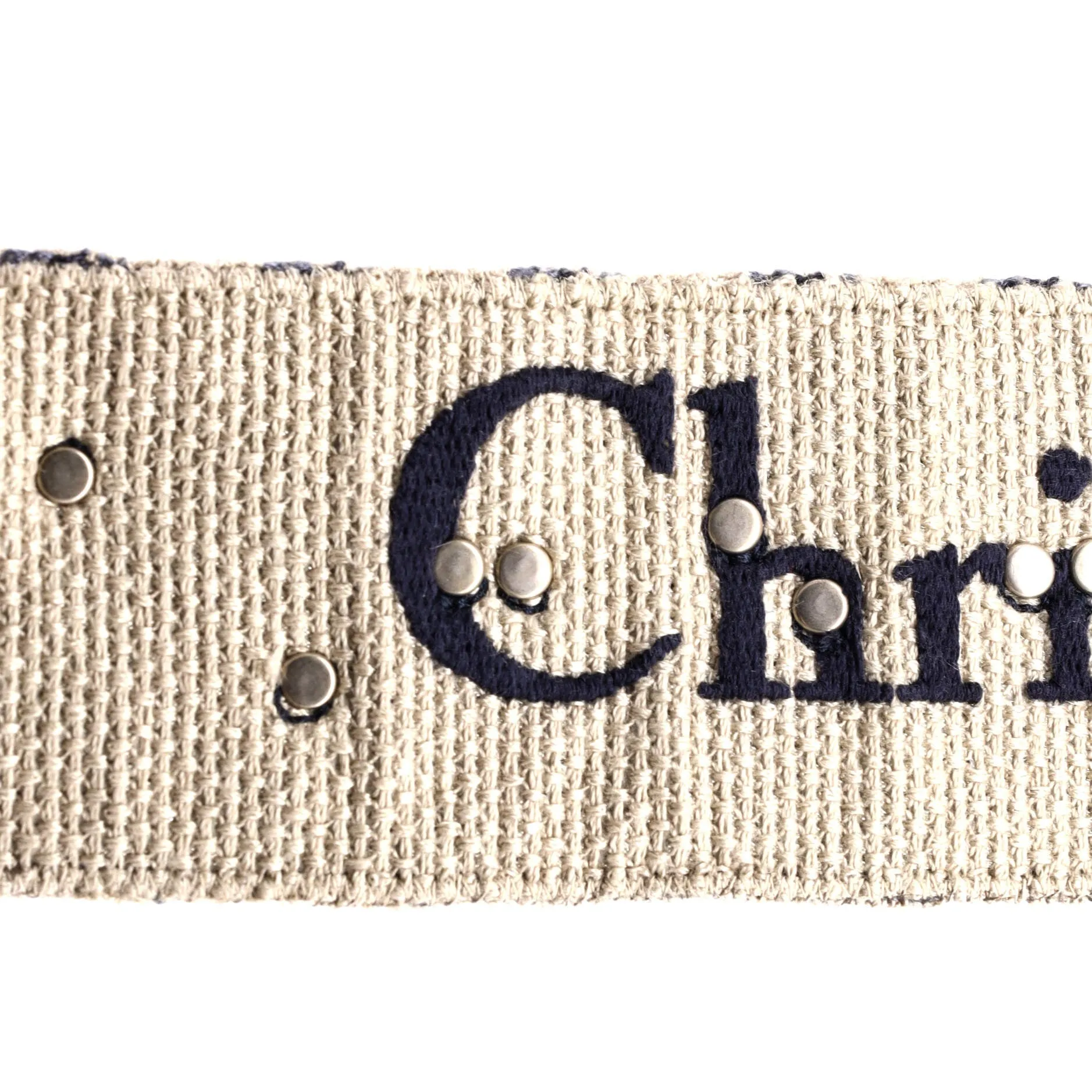 Pre-Loved Christian Dior Shoulder Strap Embellished Oblique Canvas sold by Zulily product image thumbnail 3