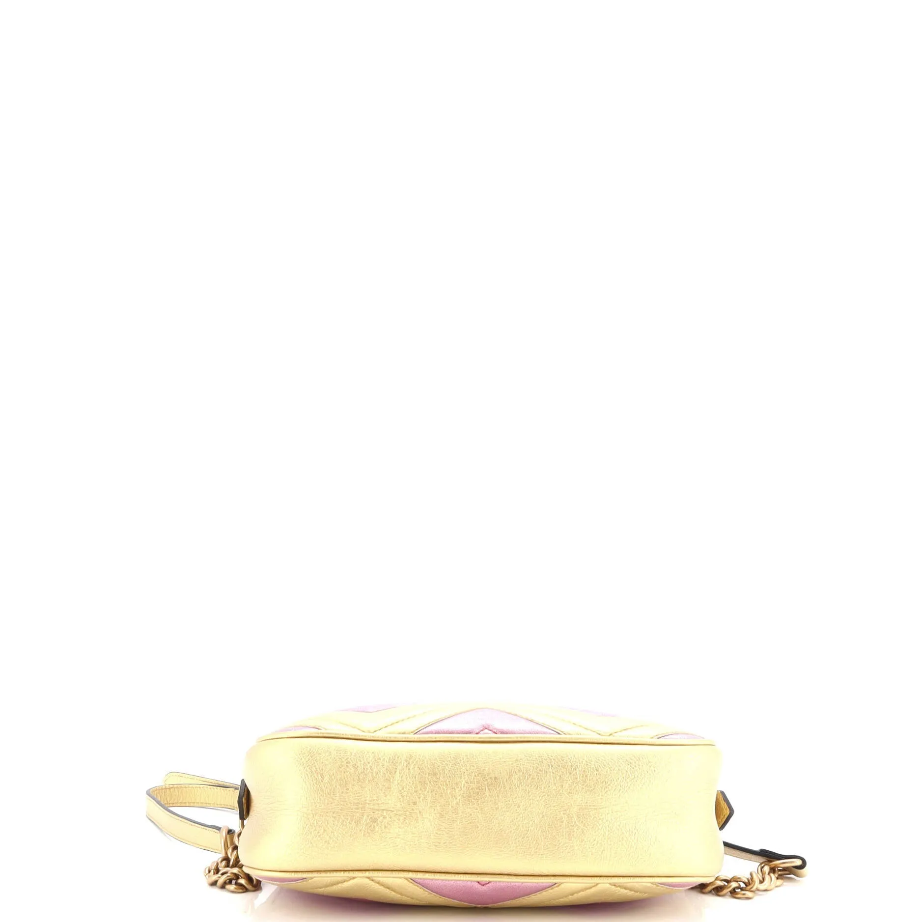 Pre-Loved Gucci GG Marmont Shoulder Bag Matelasse Leather Small sold by Zulily product image thumbnail 4