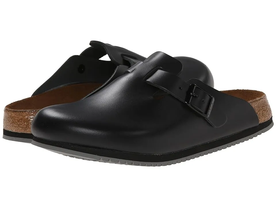 Birkenstock Boston Super Grip Natural Leather Clogs sold by Zulily product image thumbnail 2