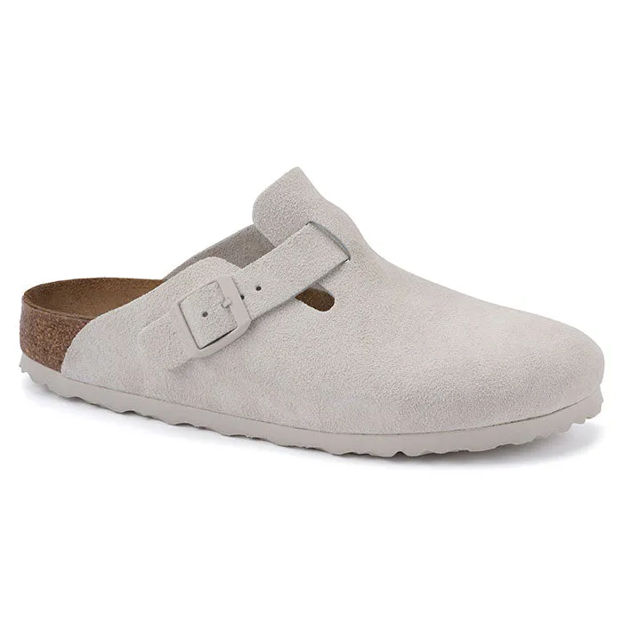 Birkenstock Boston Suede Leather Clogs sold by Zulily product image thumbnail 2