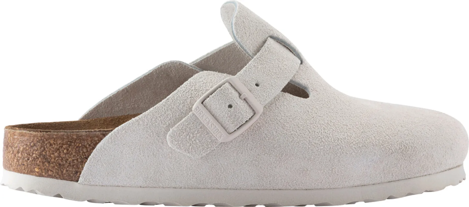 Birkenstock Boston Suede Leather Clogs sold by Zulily