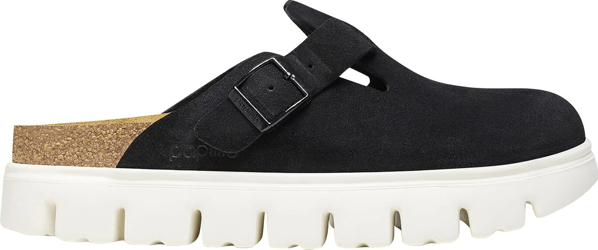 Birkenstock Boston Chunky Suede Leather Clogs sold by Zulily
