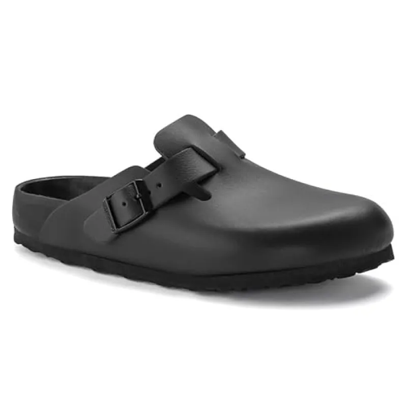 Birkenstock Boston Exquisite Leather Clogs sold by Zulily