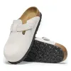 Birkenstock Boston Suede Embossed Corduroy Clogs sold by Zulily