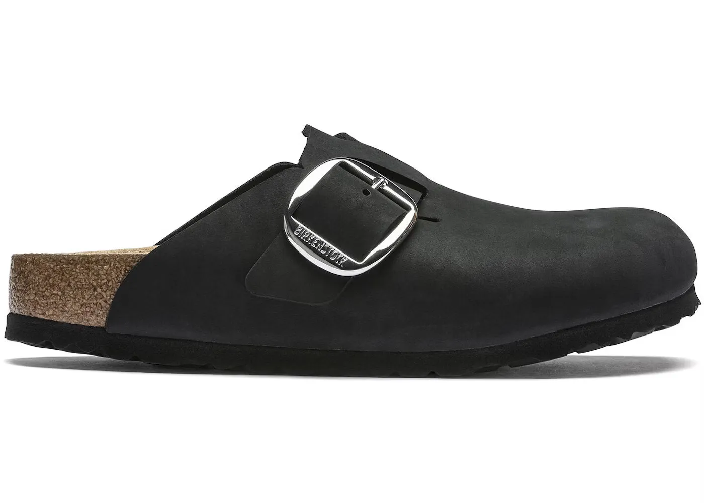 Birkenstock Boston Big Buckle Nubuck Leather Clogs sold by Zulily