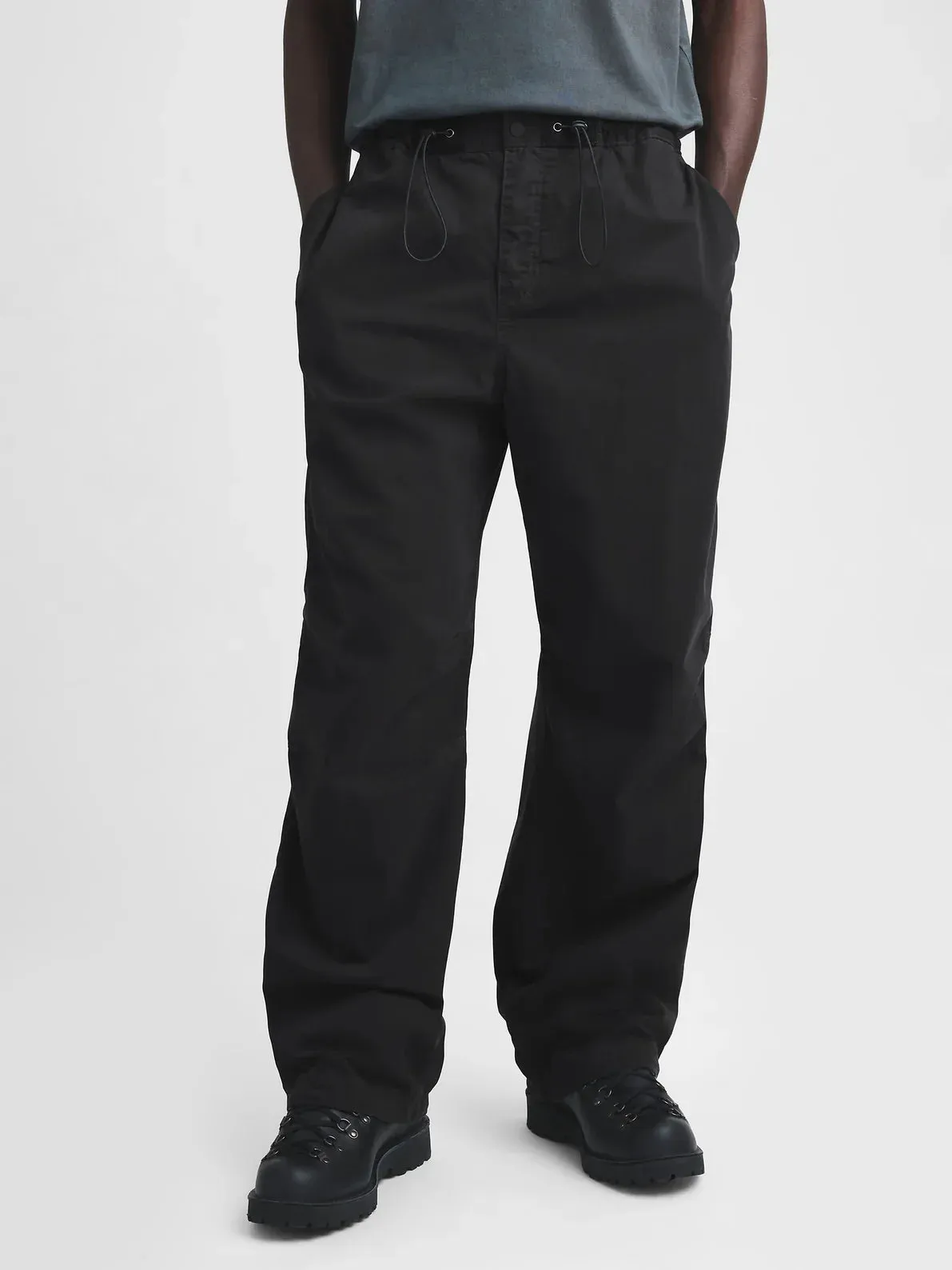 Gap - MadHappy - Oversized Parachute Pant - Jet Black sold by Zulily product image thumbnail 3