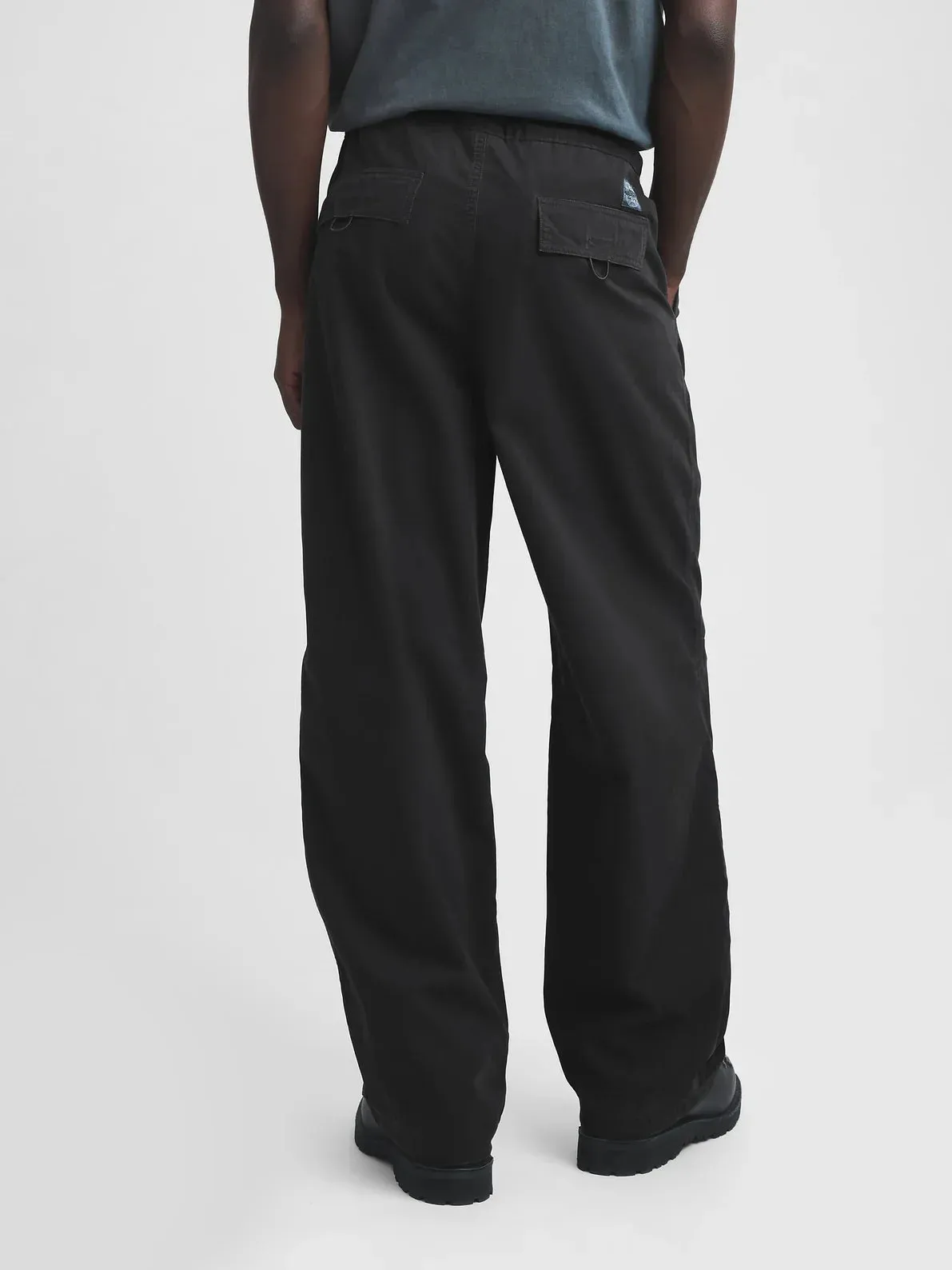 Gap - MadHappy - Oversized Parachute Pant - Jet Black sold by Zulily product image thumbnail 2