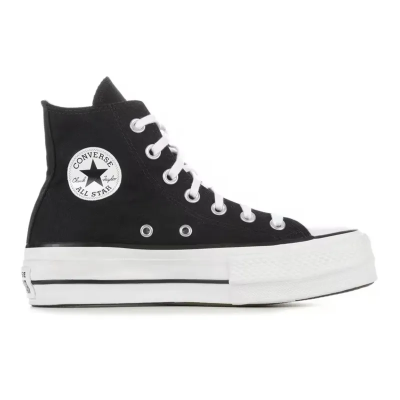 Chuck Taylor All Star Leather Platform Hi Top Sneakers sold by Zulily