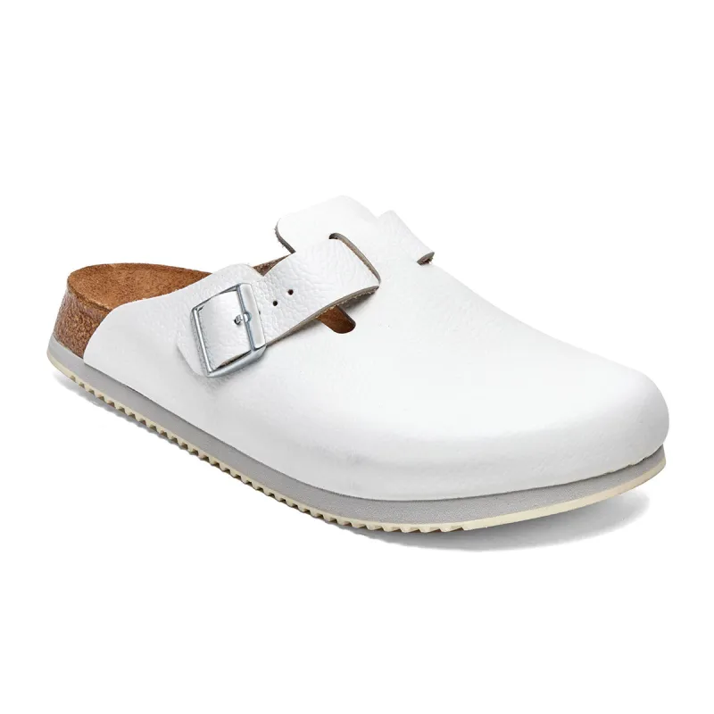 Birkenstock Boston Super Grip Leather Clogs sold by Zulily