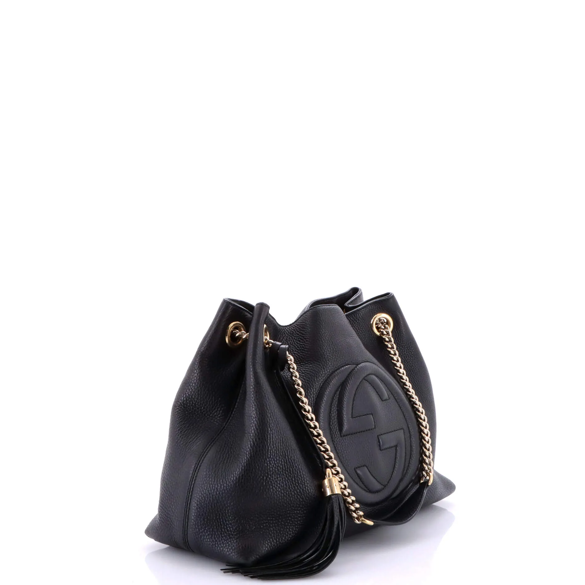 Pre-Loved Gucci Soho Chain Strap Shoulder Bag Leather Medium sold by Zulily product image thumbnail 2