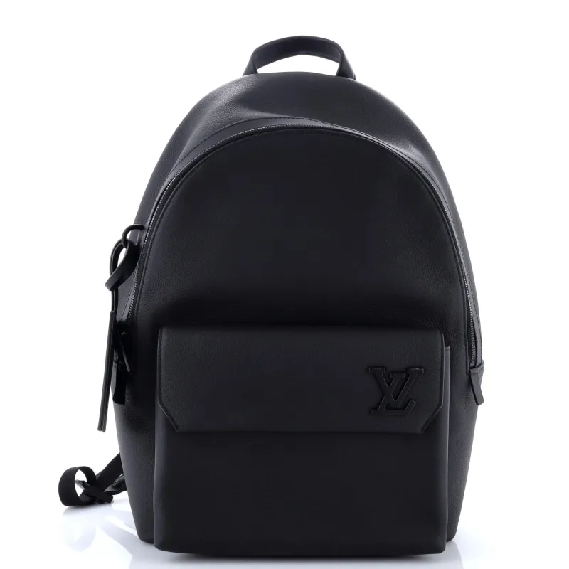 Pre-Loved Louis Vuitton Aerogram Takeoff Backpack Leather made by Louis Vuitton