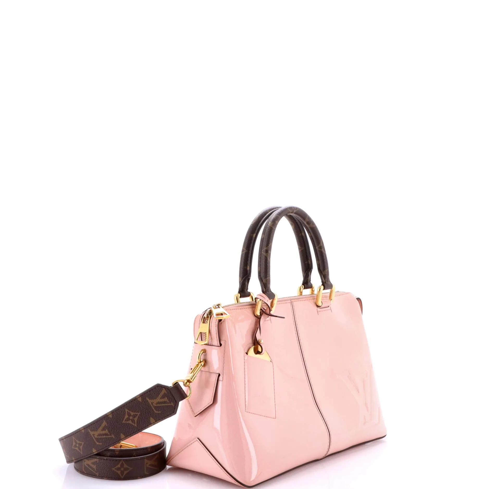 Pre-Loved Louis Vuitton Miroir Handbag Vernis with Monogram Canvas sold by Zulily product image thumbnail 2