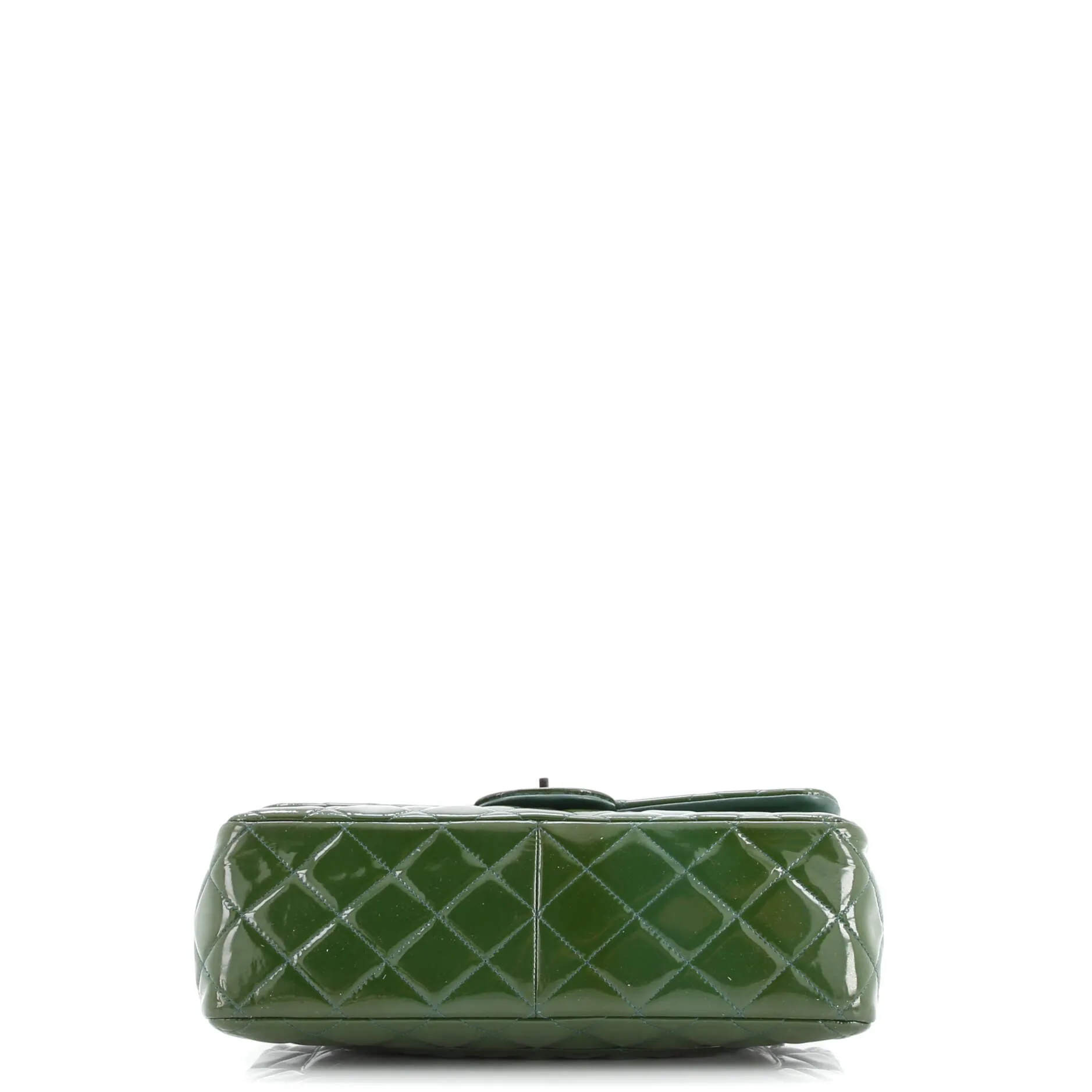 Pre-Loved Chanel Classic Double Flap Bag Quilted Patent Jumbo sold by Zulily product image thumbnail 5