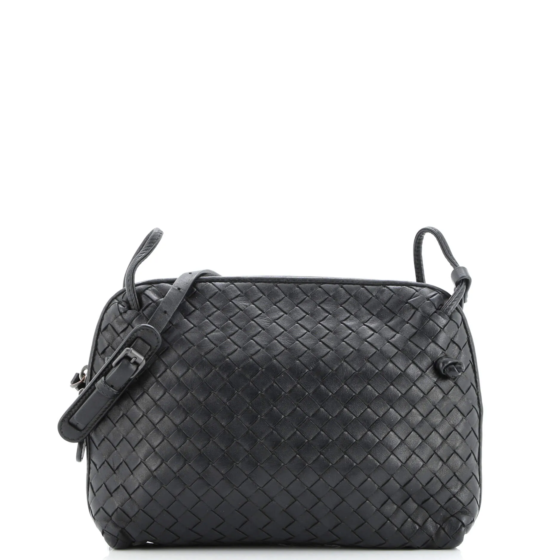 Pre-Loved Bottega Veneta Nodini Crossbody Bag Intrecciato Nappa Small sold by Zulily product image thumbnail 2