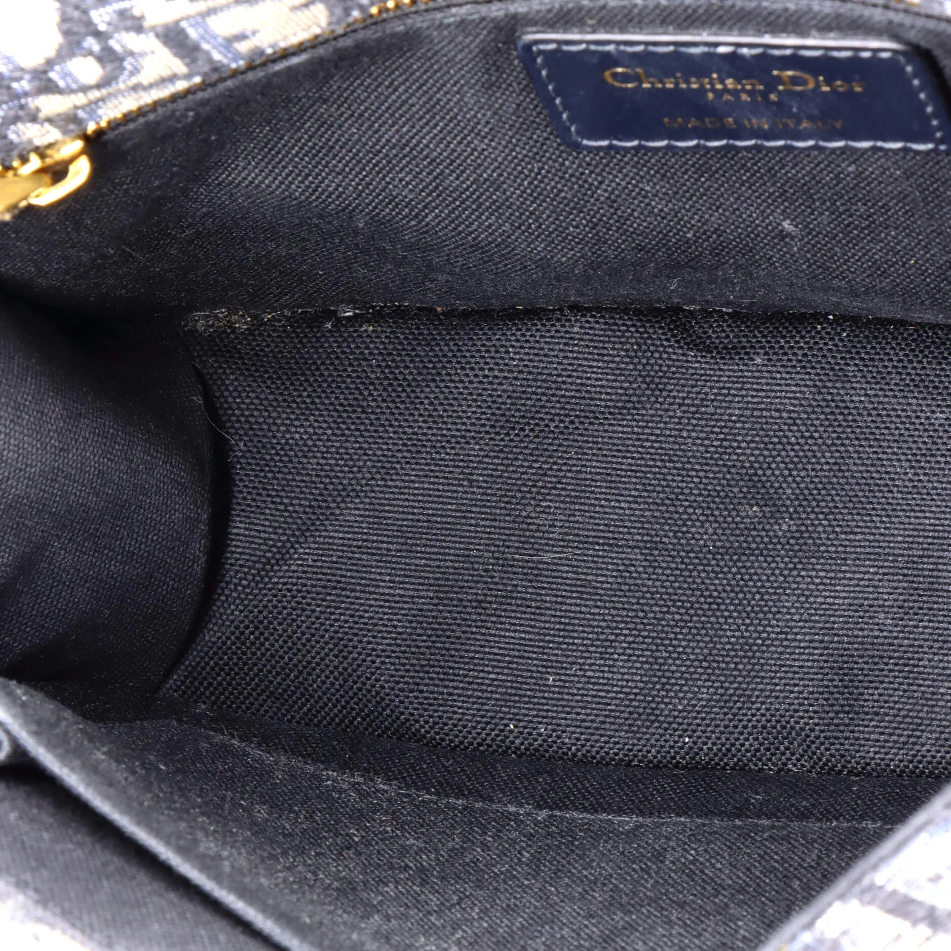 Pre-Loved Christian Dior 30 Montaigne Flap Bag Oblique Canvas sold by Zulily product image thumbnail 5