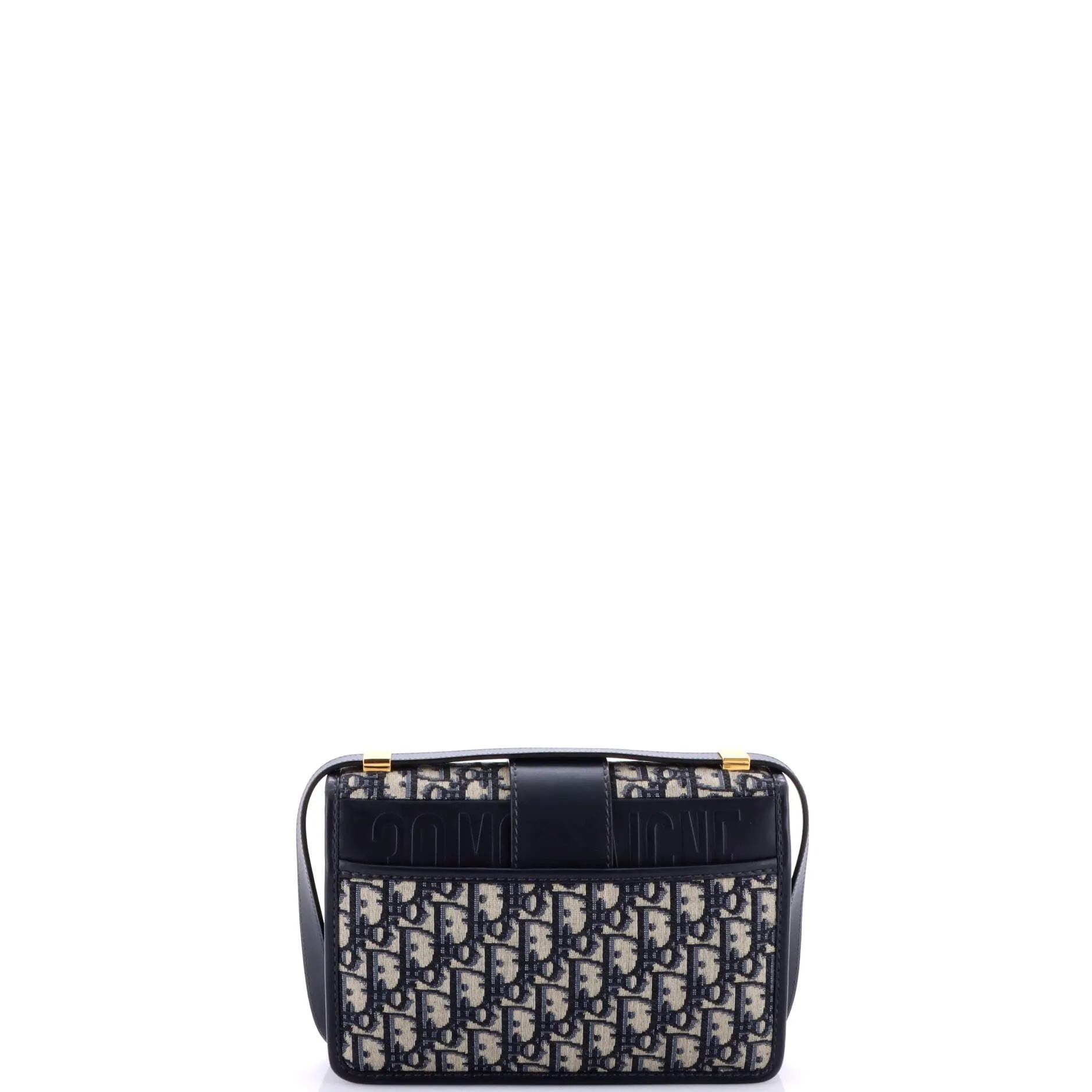 Pre-Loved Christian Dior 30 Montaigne Flap Bag Oblique Canvas sold by Zulily product image thumbnail 3