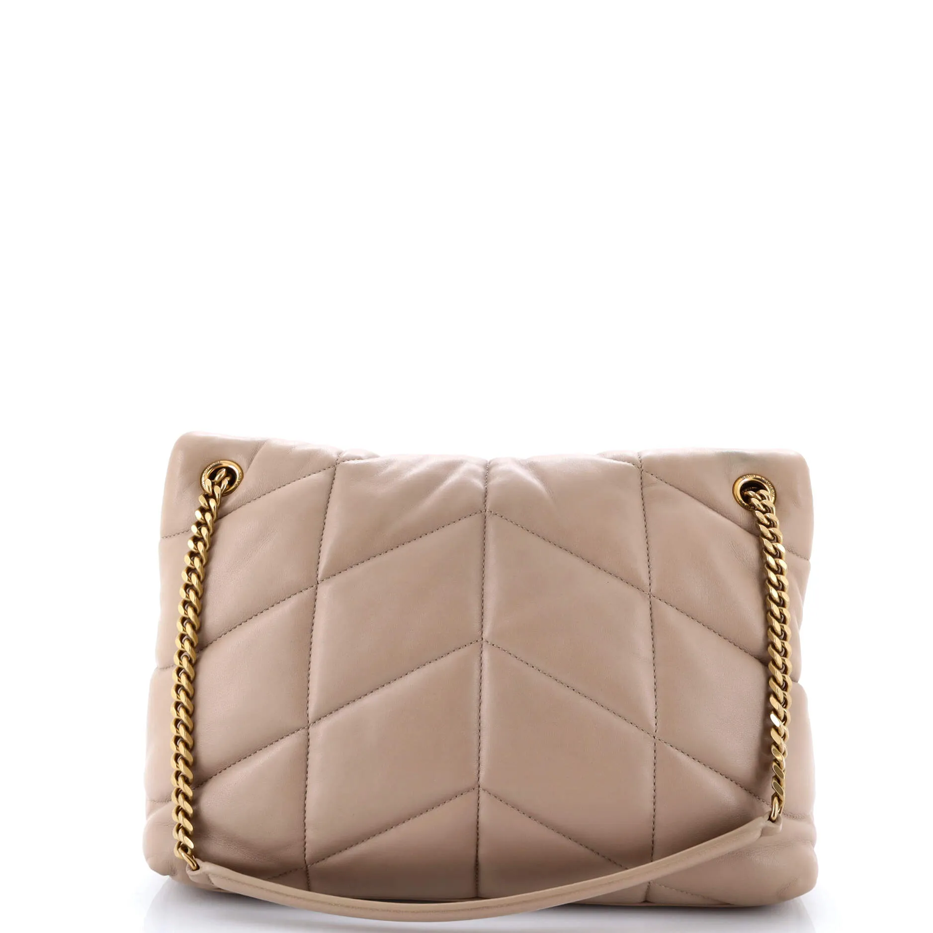 Pre-Loved Saint Laurent Loulou Puffer Shoulder Bag Quilted Leather Medium sold by Zulily product image thumbnail 3