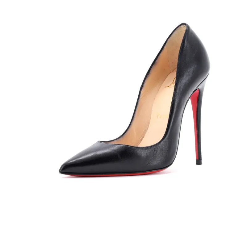 Pre-Loved Christian Louboutin Women's Pigalle Follies Pumps Leather 100 sold by Zulily