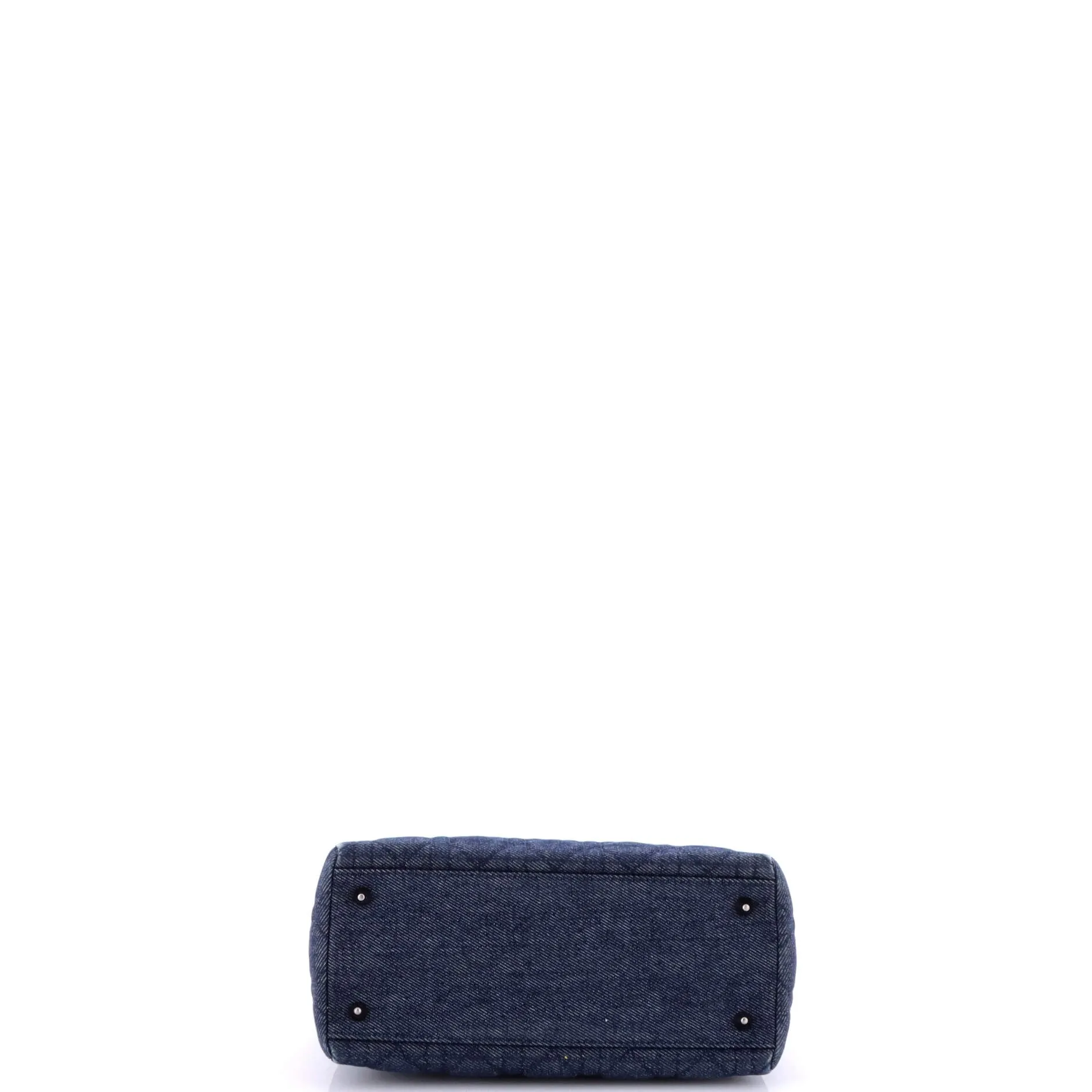 Pre-Loved Christian Dior Lady Dior Bag Cannage Quilt Denim Medium sold by Zulily product image thumbnail 4